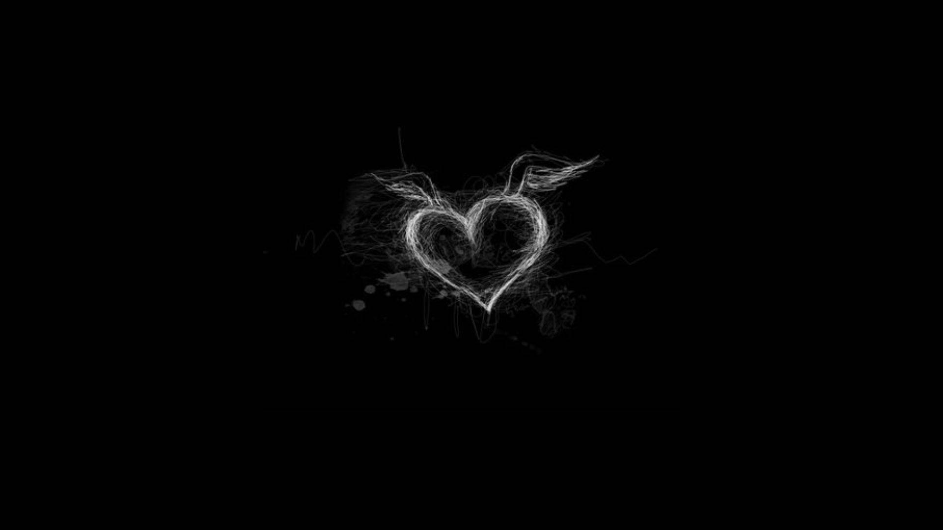 Dark Black Heart Wallpapers