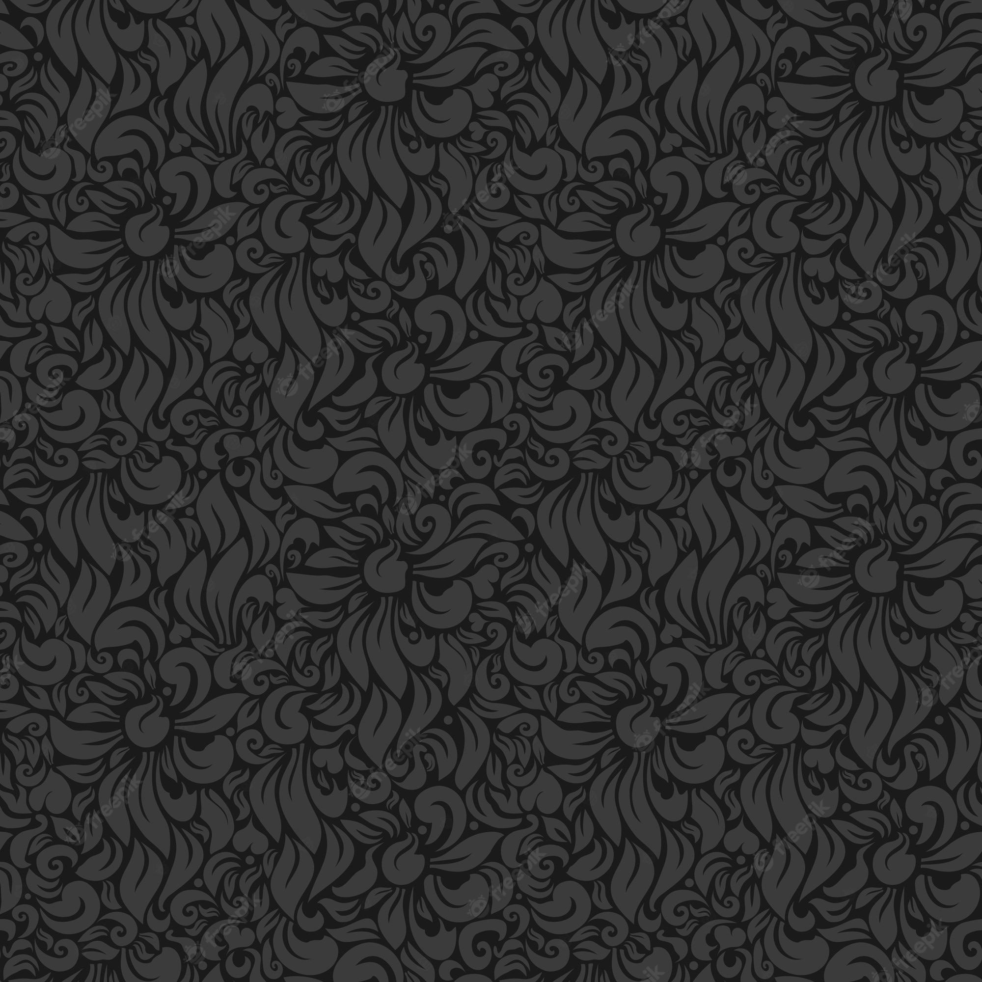 Dark Floral Phone Wallpapers