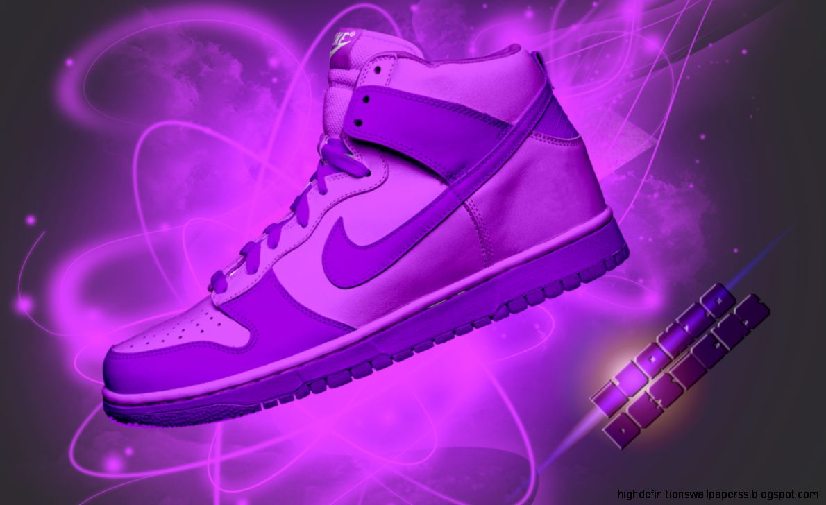 Dark Purple Sneakers Wallpapers