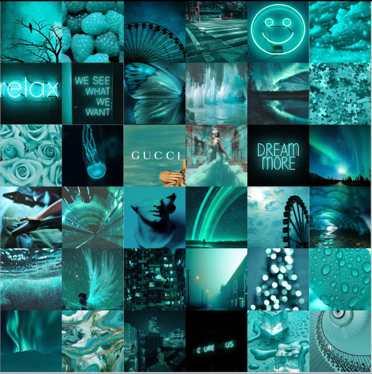 Dark Teal Aesthetic Wallpapers