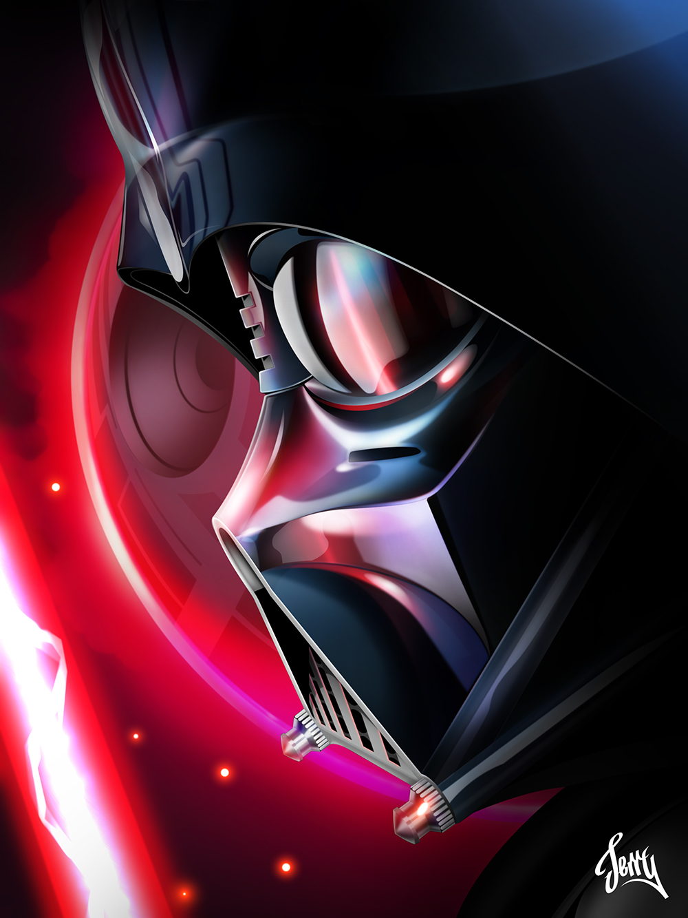 Darth Vader Vs Alien Wallpapers