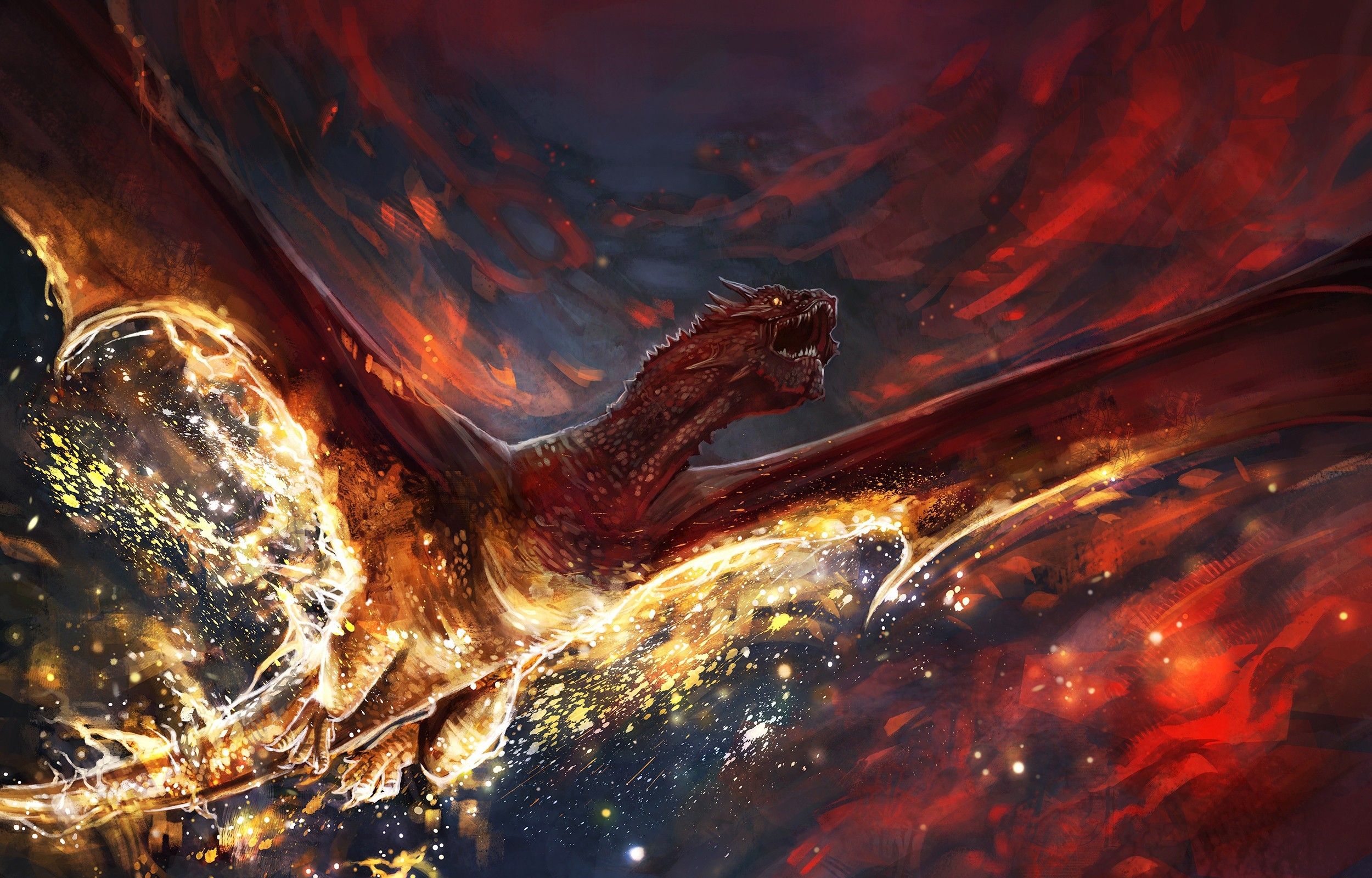 Dead Dragon Art Wallpapers