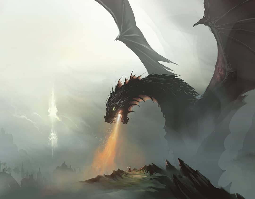 Dead Dragon Art Wallpapers