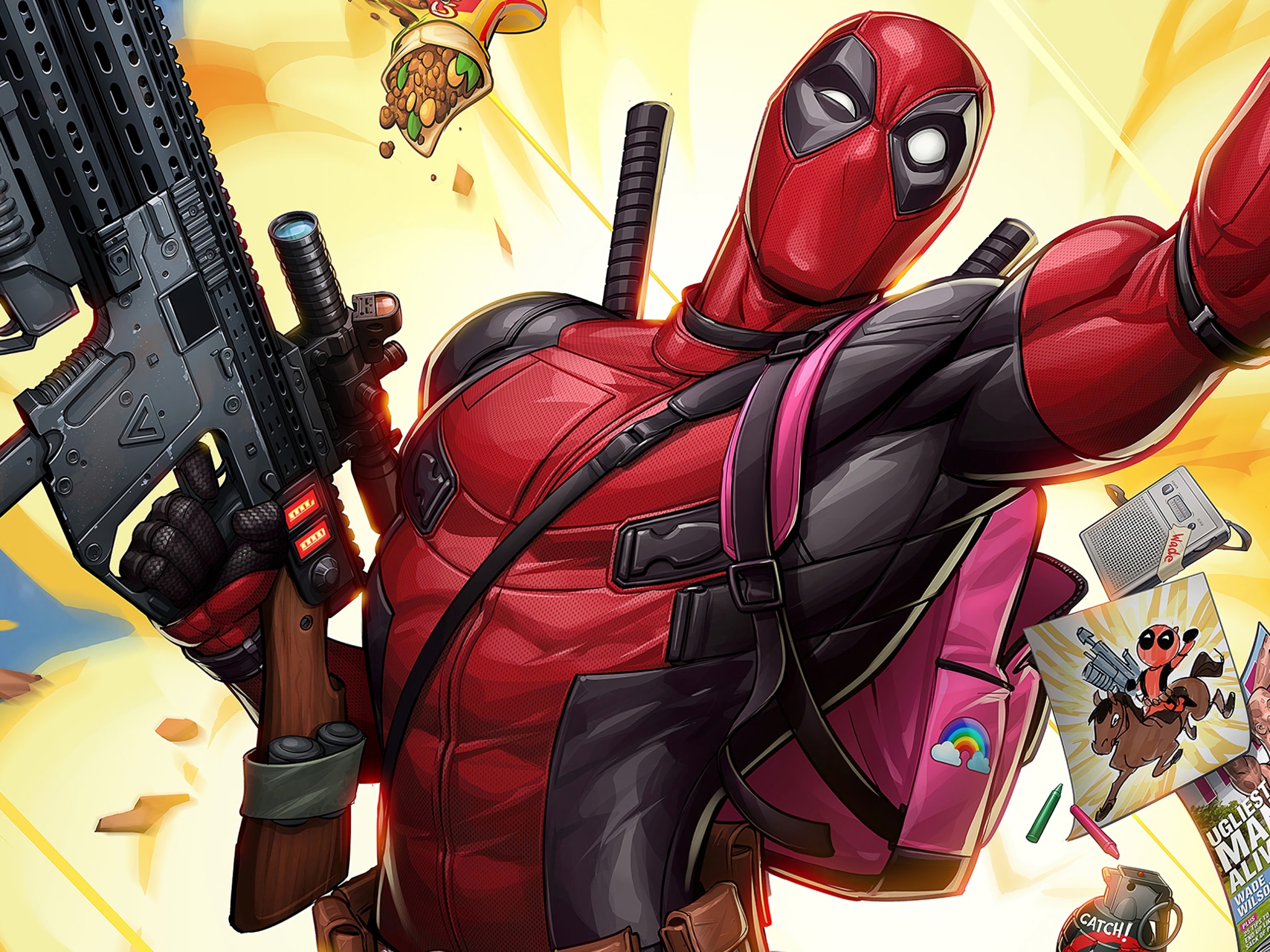 Deadpool 2 4K Wallpapers