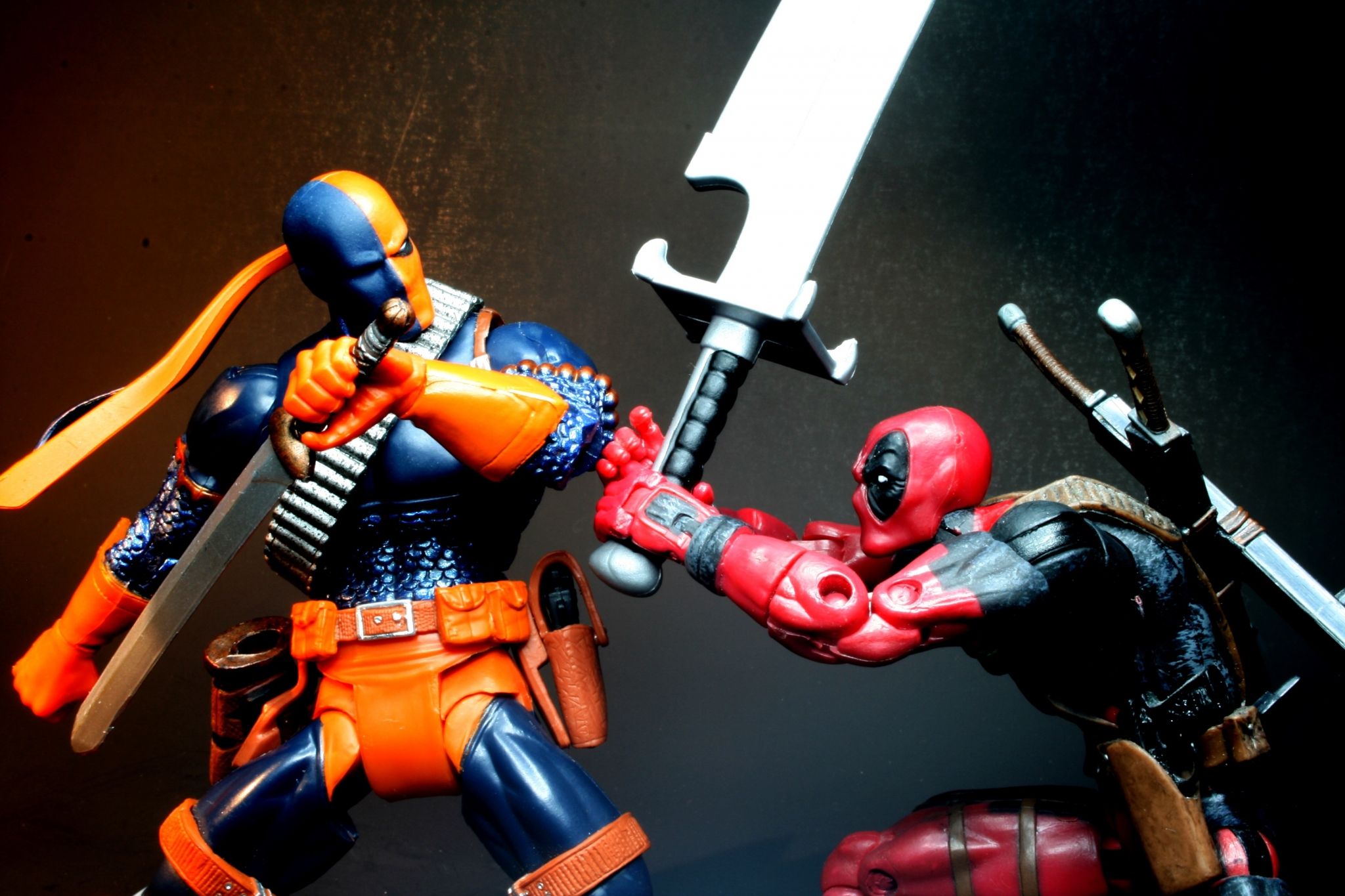 Deadpool Vs Deathstroke Stop Motion Wallpapers