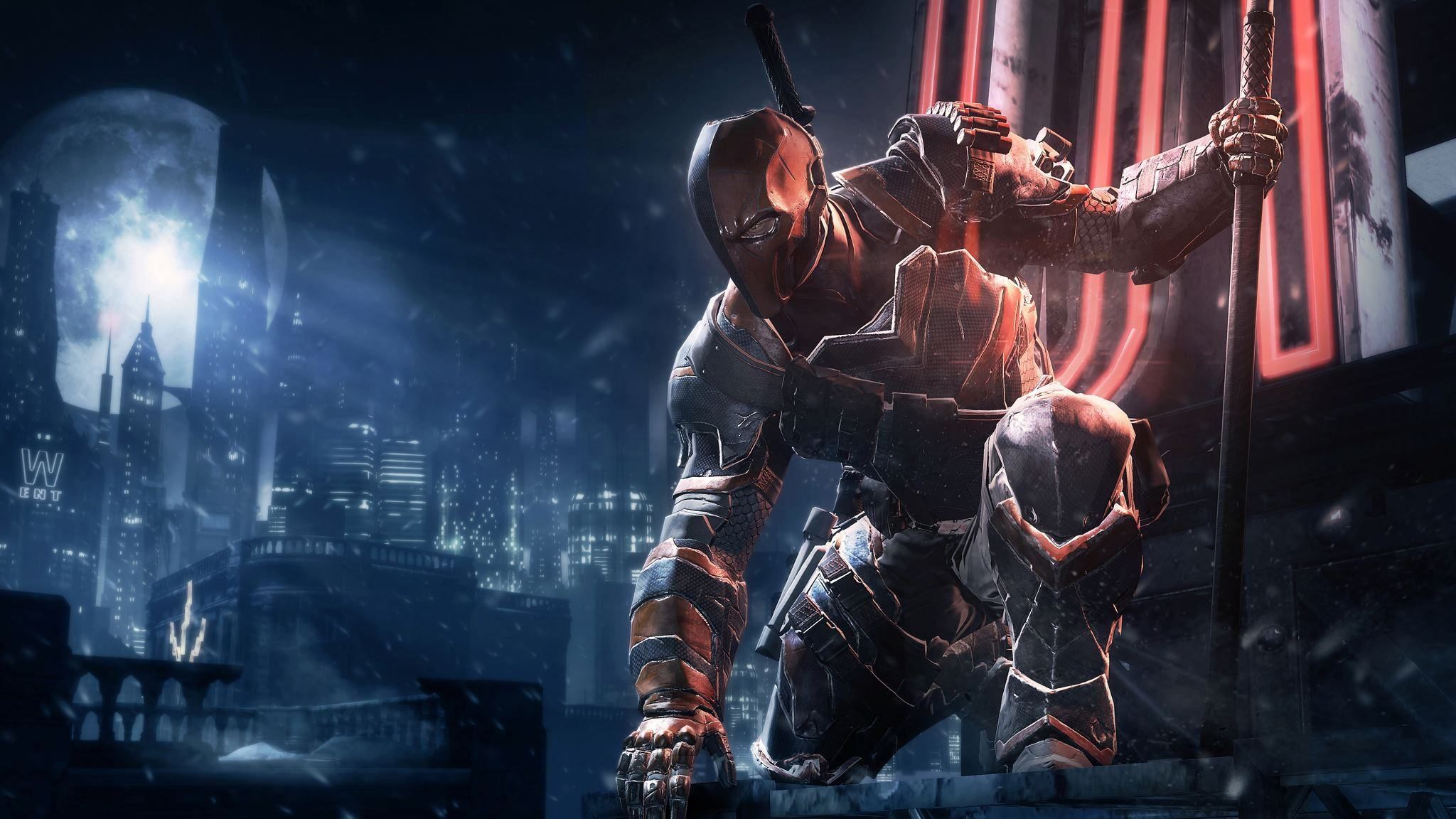 Deathstroke Arkham Origins Wallpapers