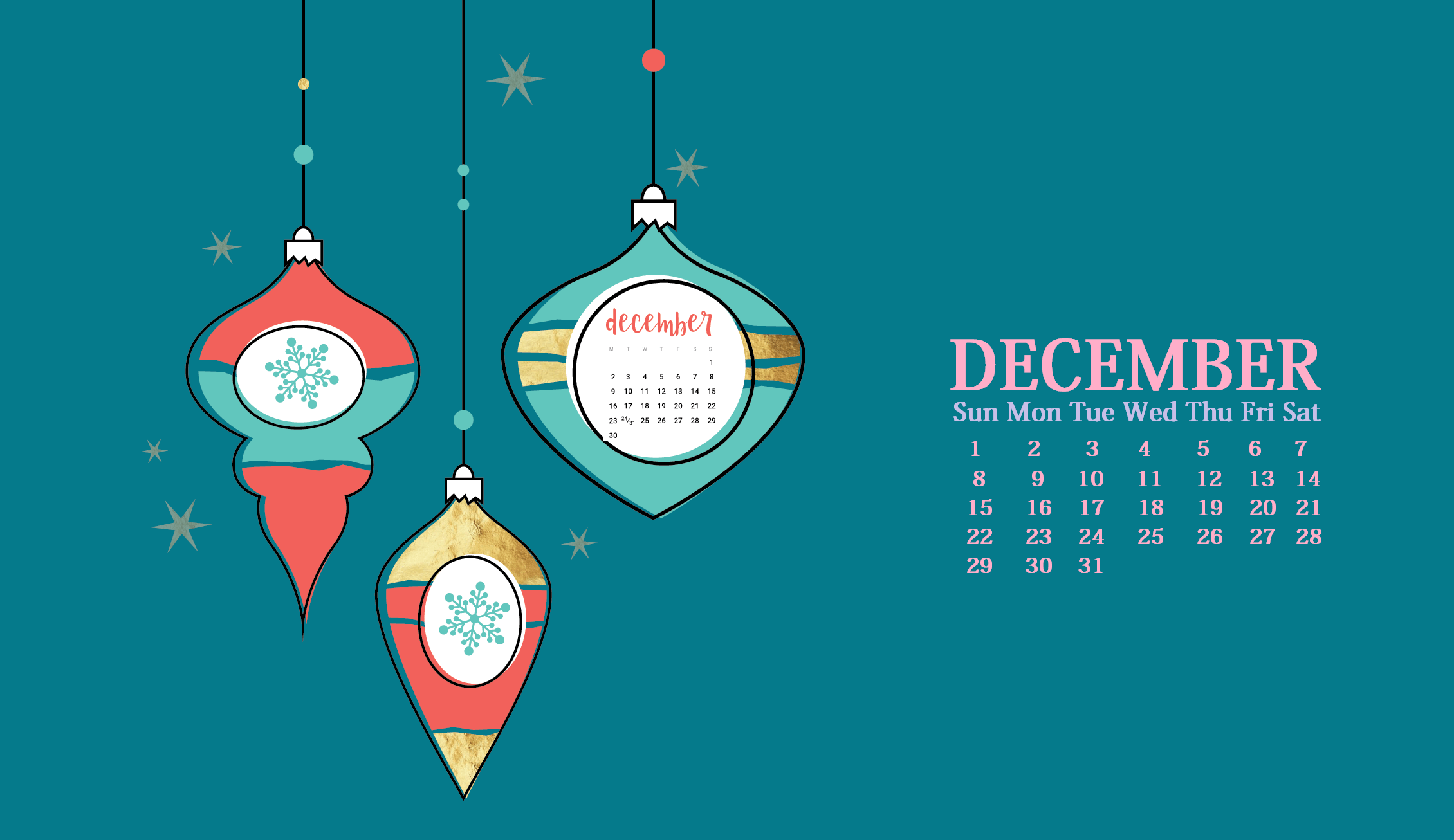 December 2019 Desktop Wallpapers