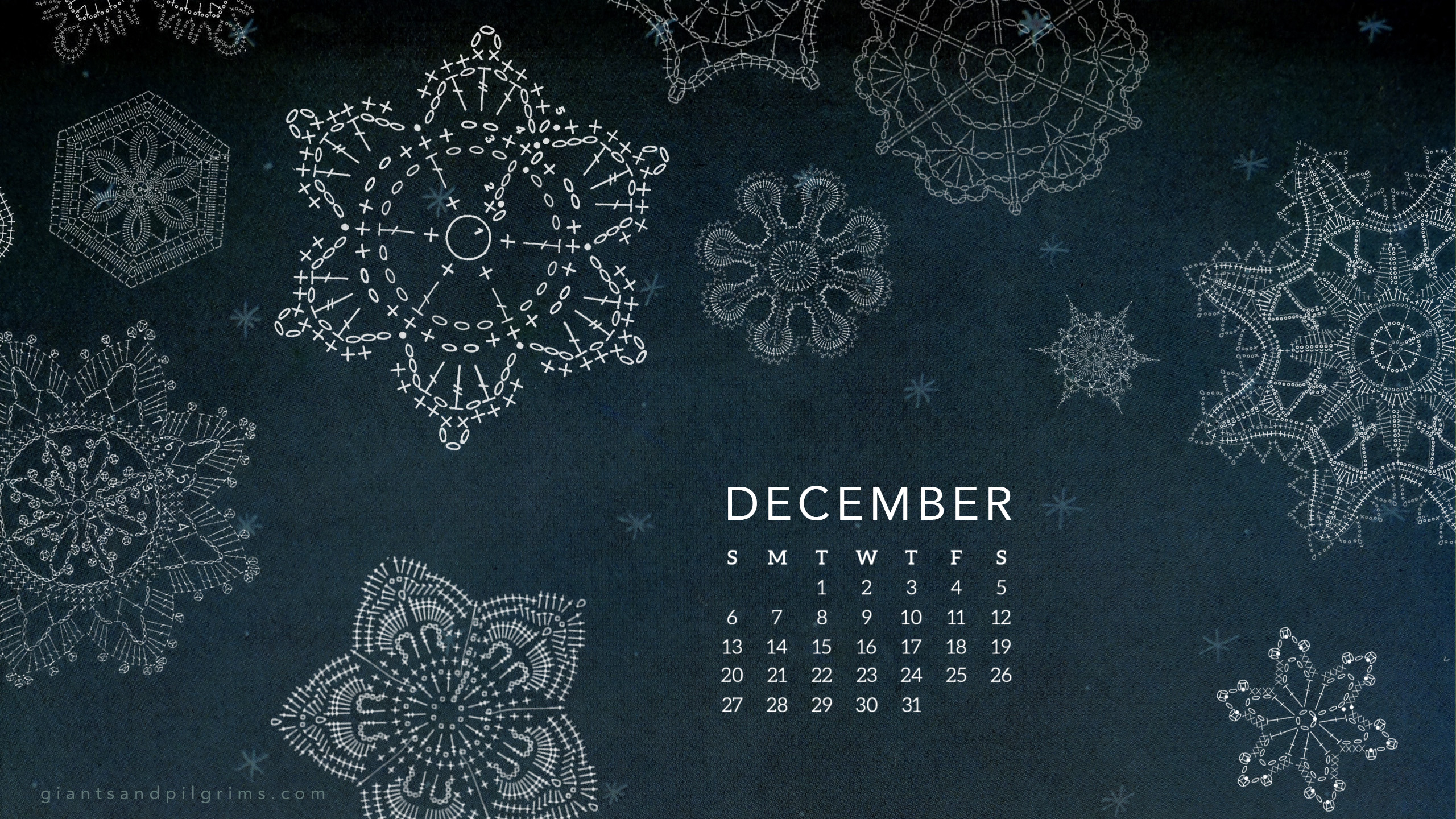 December 2020 Calendar Wallpapers