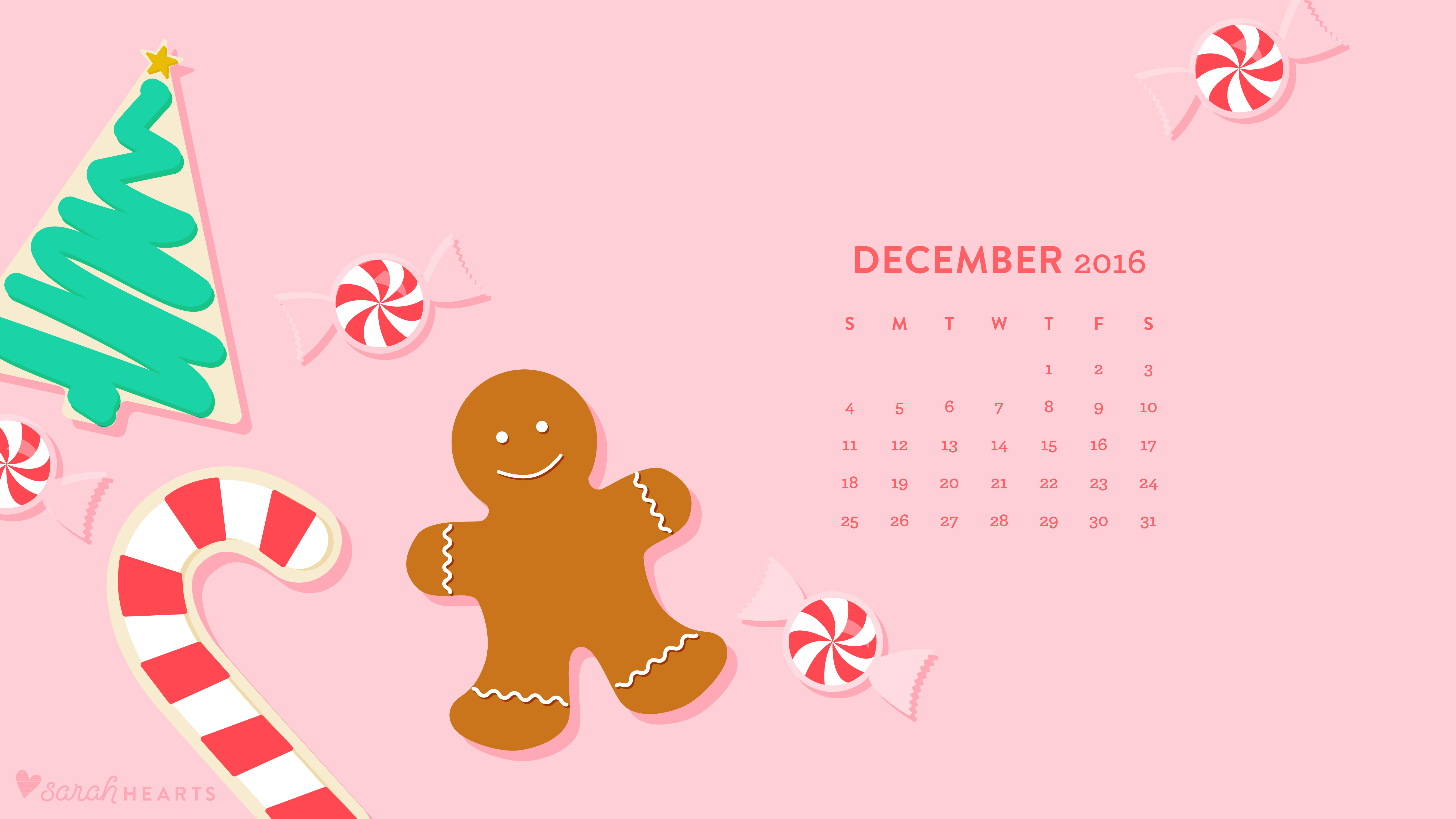 December 2016 Wallpapers