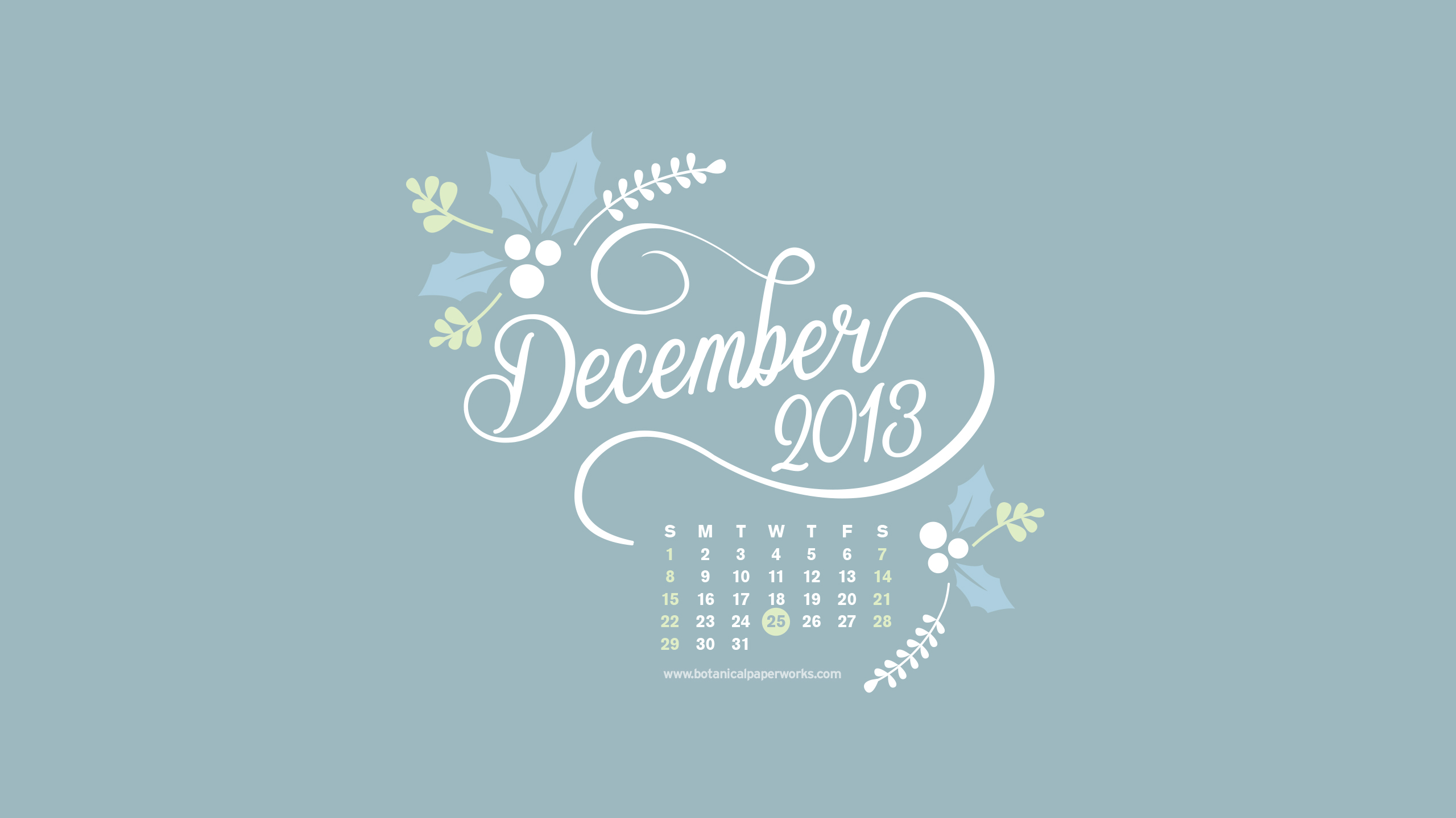 December 2016 Wallpapers