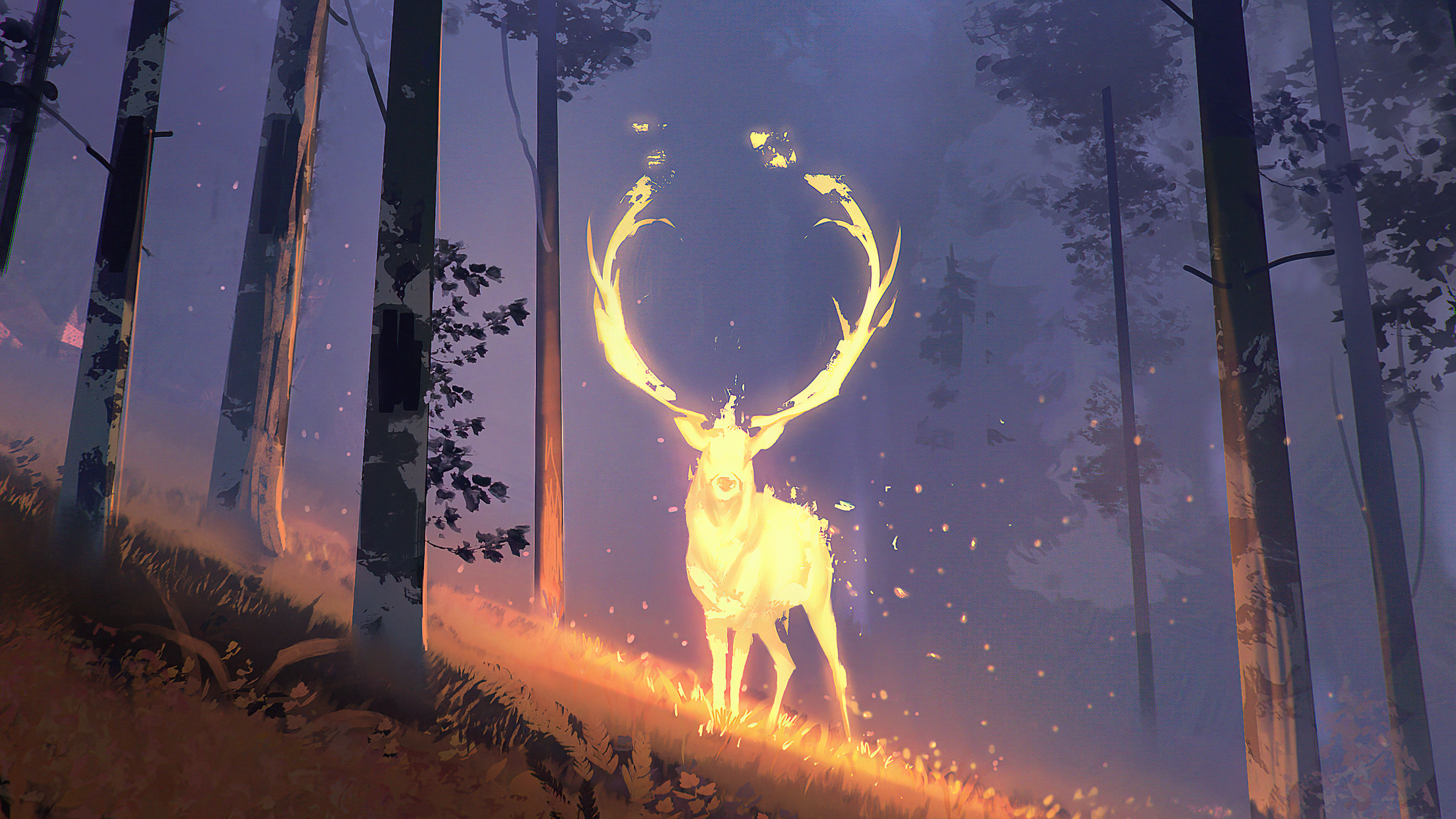 Deer Art Wallpapers