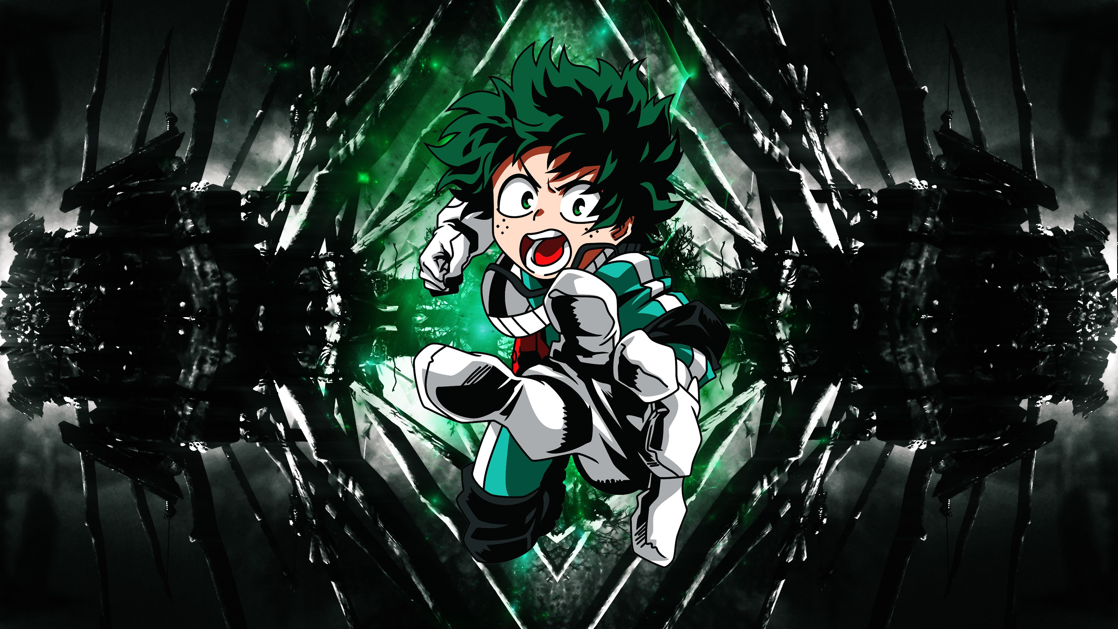 Deku Green Wallpapers