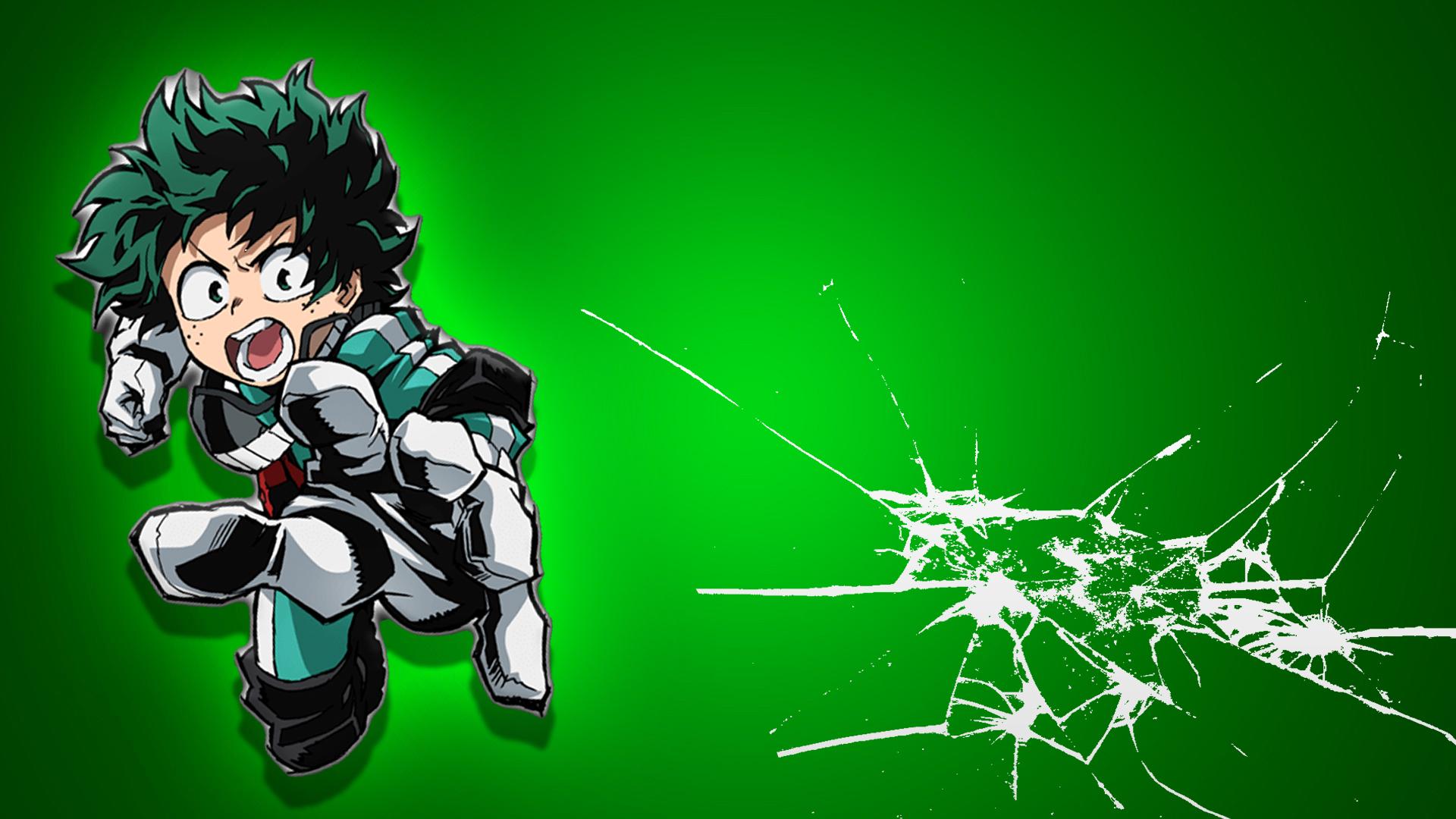 Deku Green Wallpapers