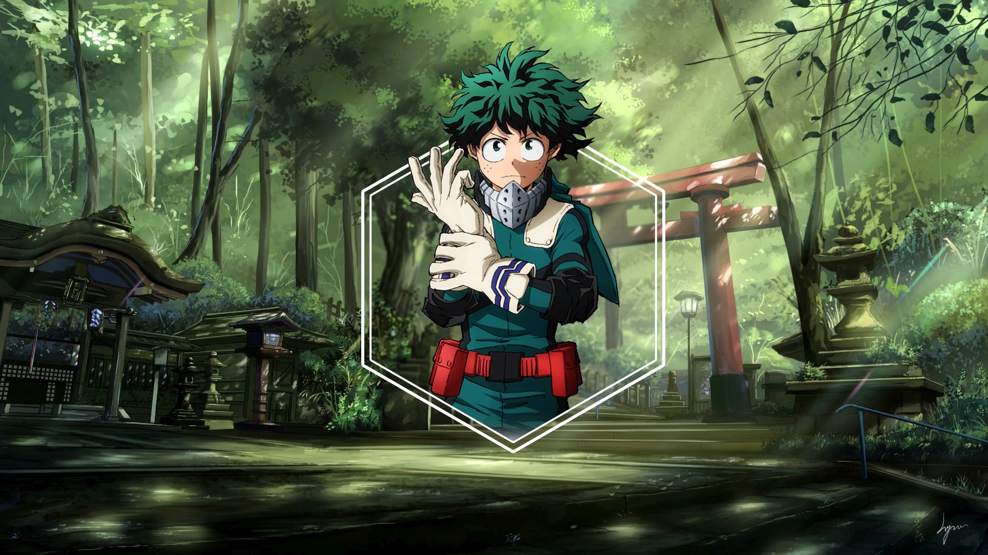 Deku Green Wallpapers