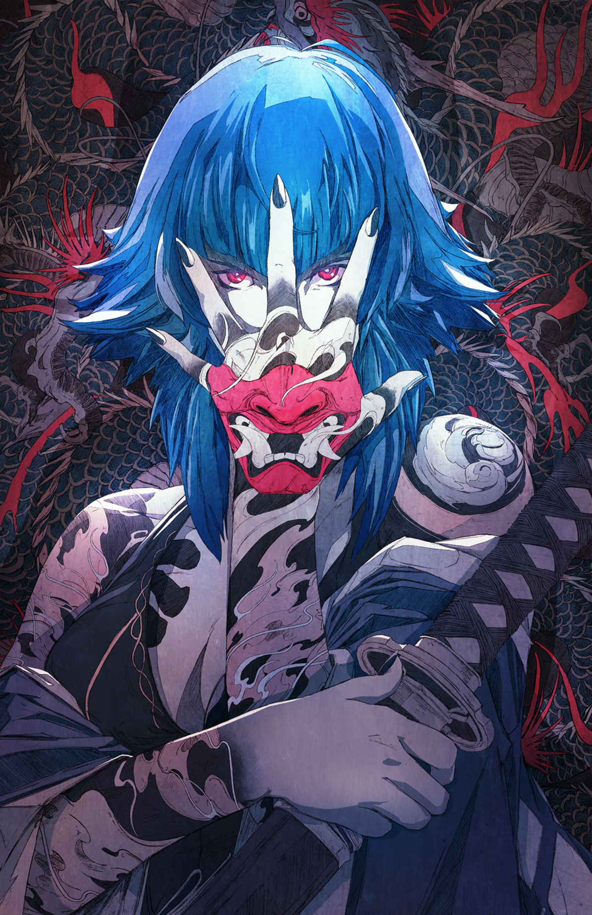 Demon Mask Anime Wallpapers