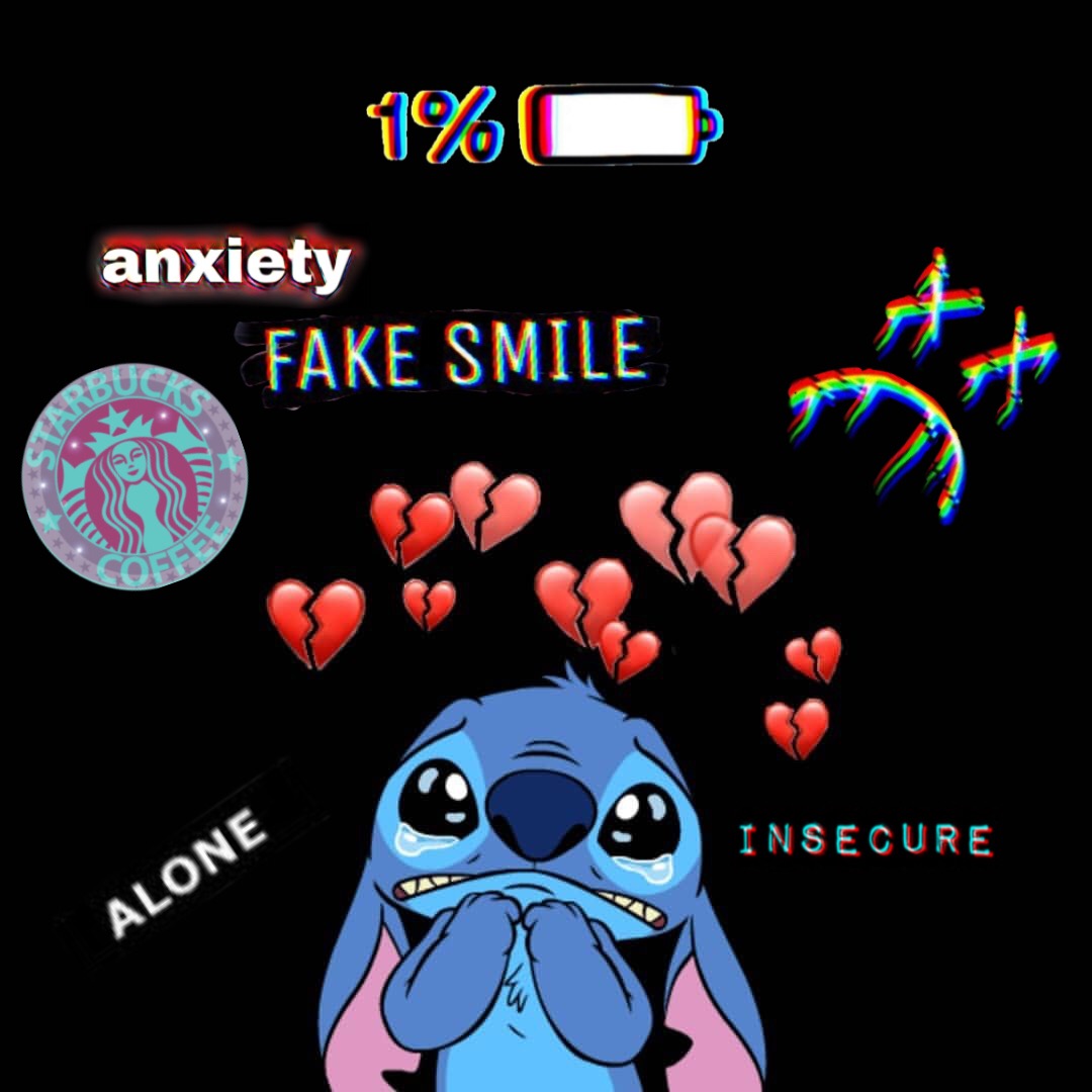 Depressed Sad Stitch Wallpapers