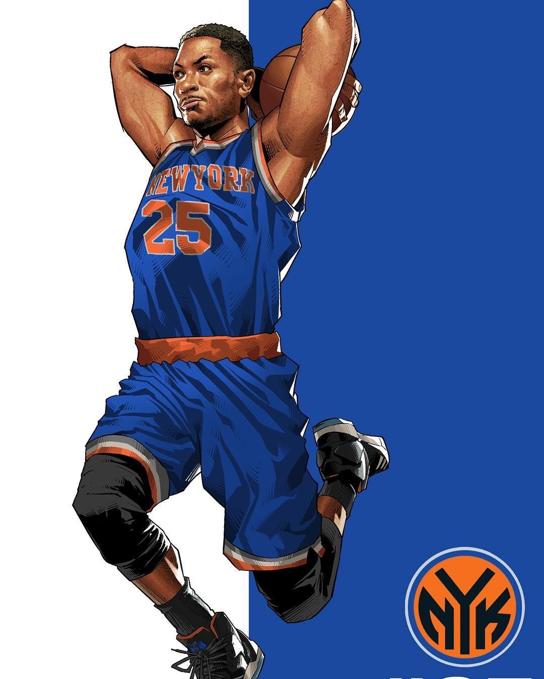 Derrick Rose Knicks Wallpapers