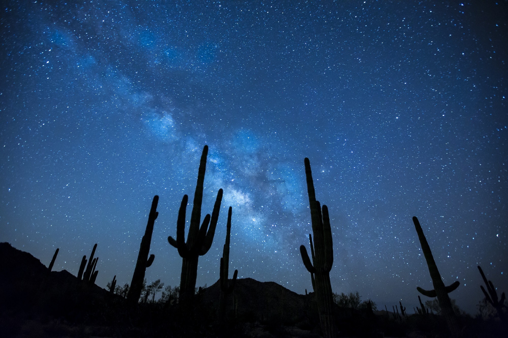 Desert Night Sky Wallpapers
