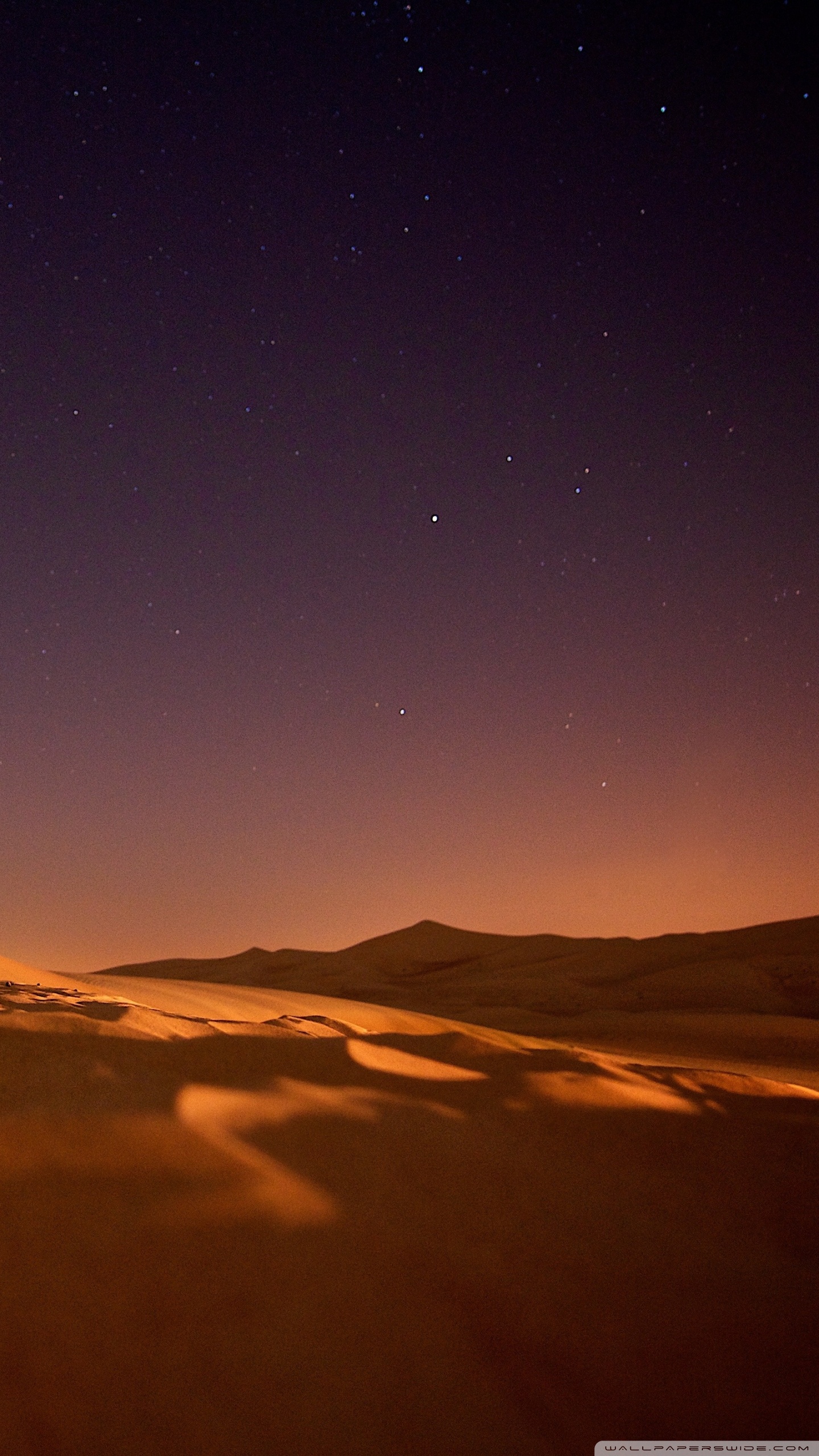 Desert Night Sky Wallpapers