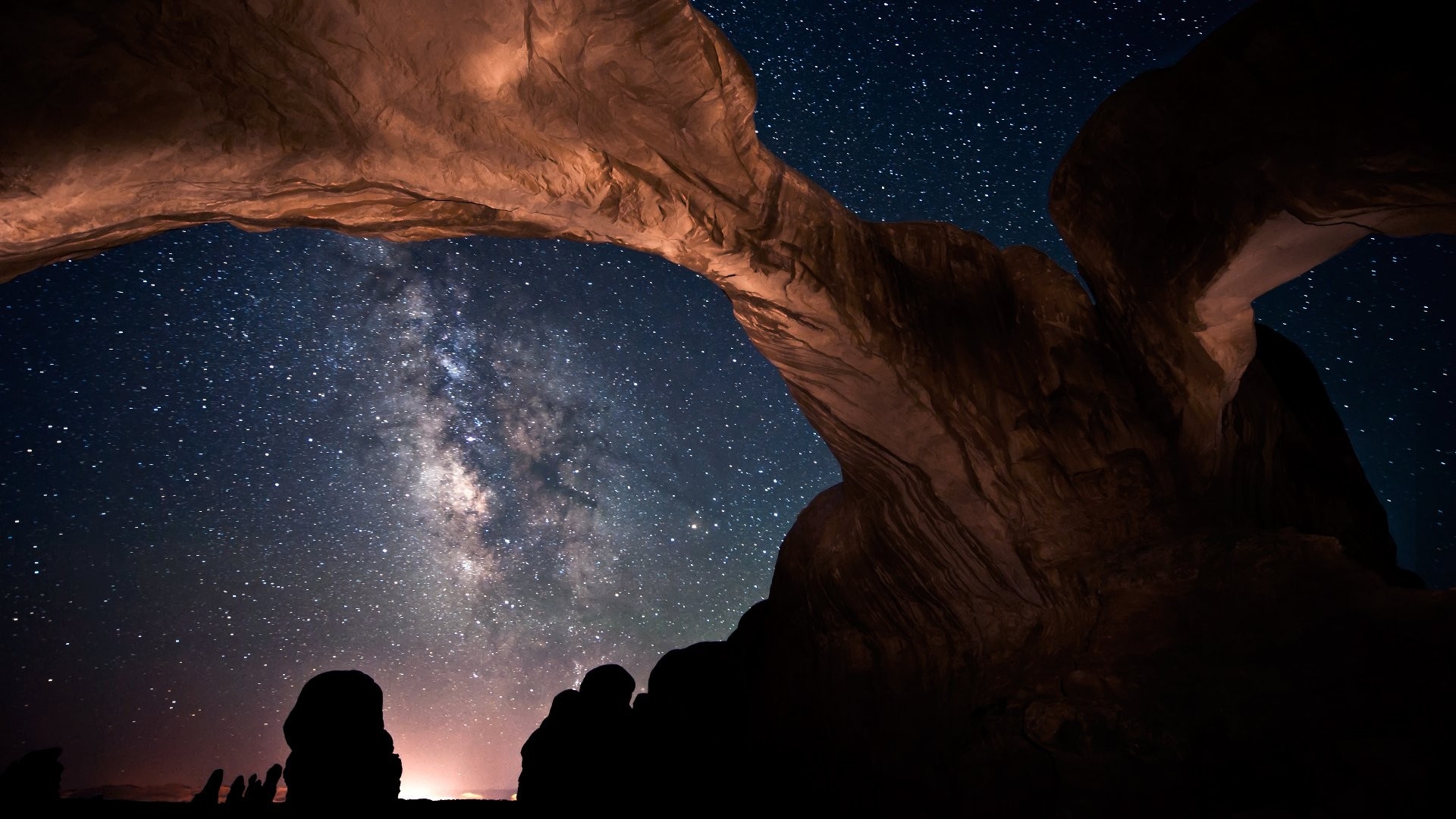 Desert Night Sky Wallpapers