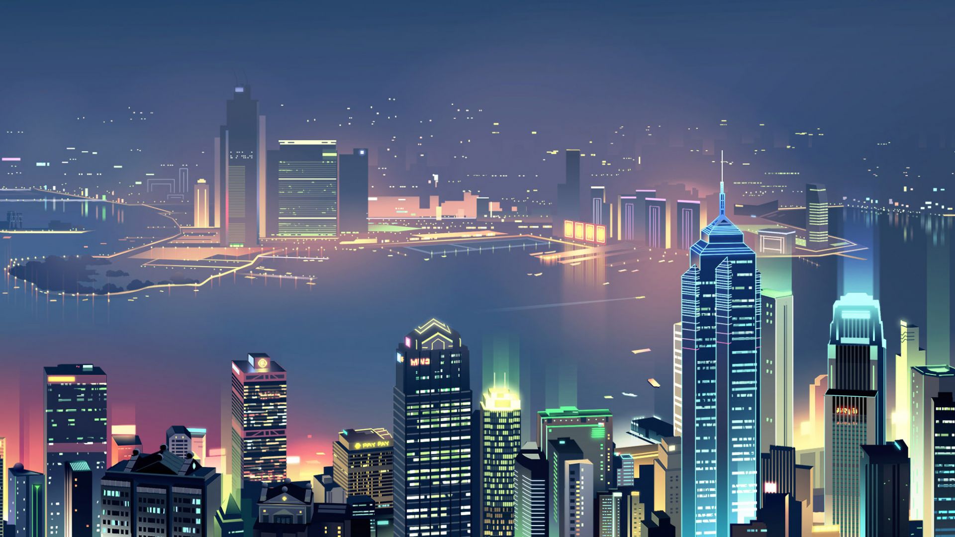 Digital Art Cityscape Wallpapers