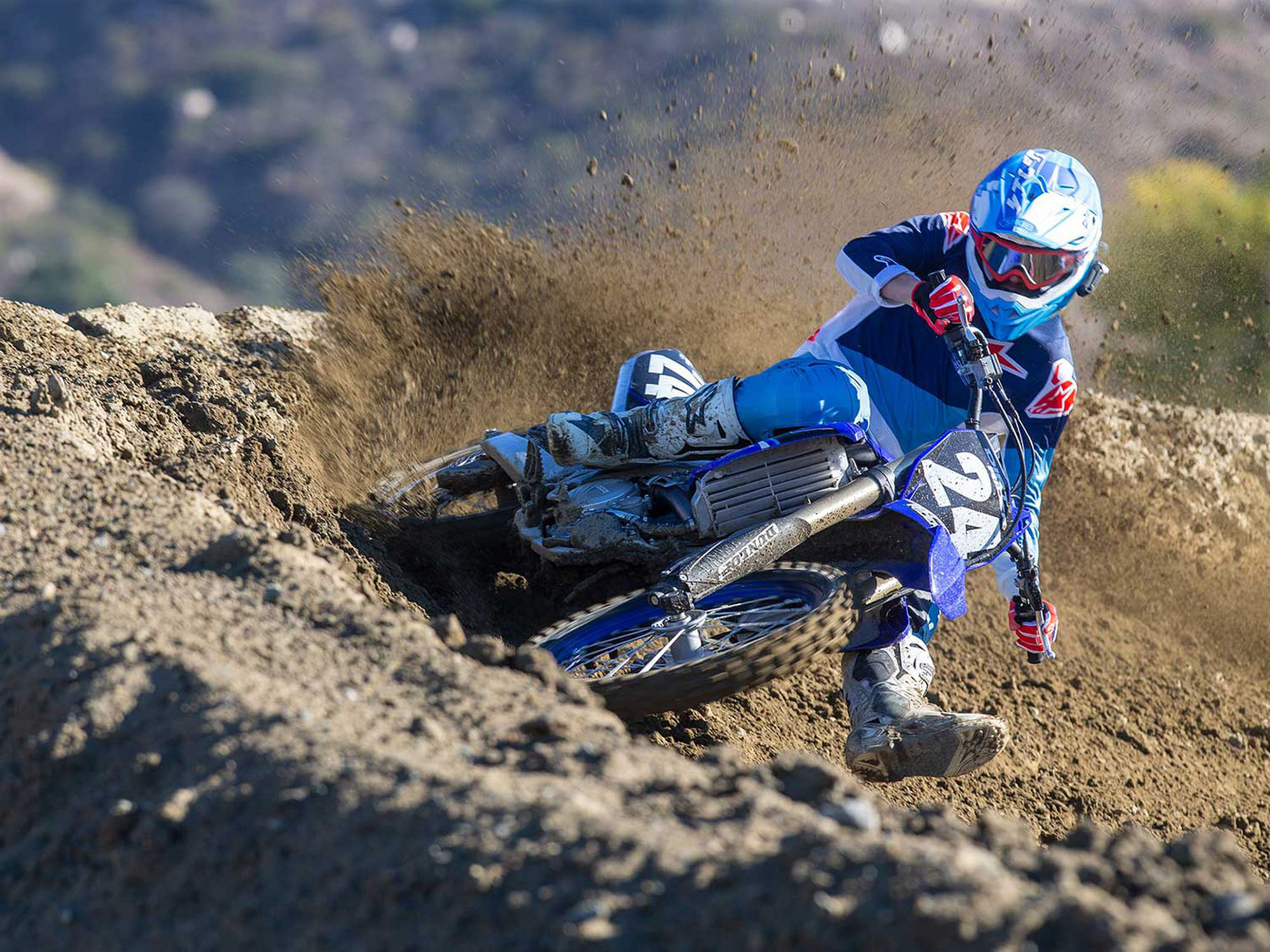 Dirt Bike Yamaha Wallpapers on Ewallpapers