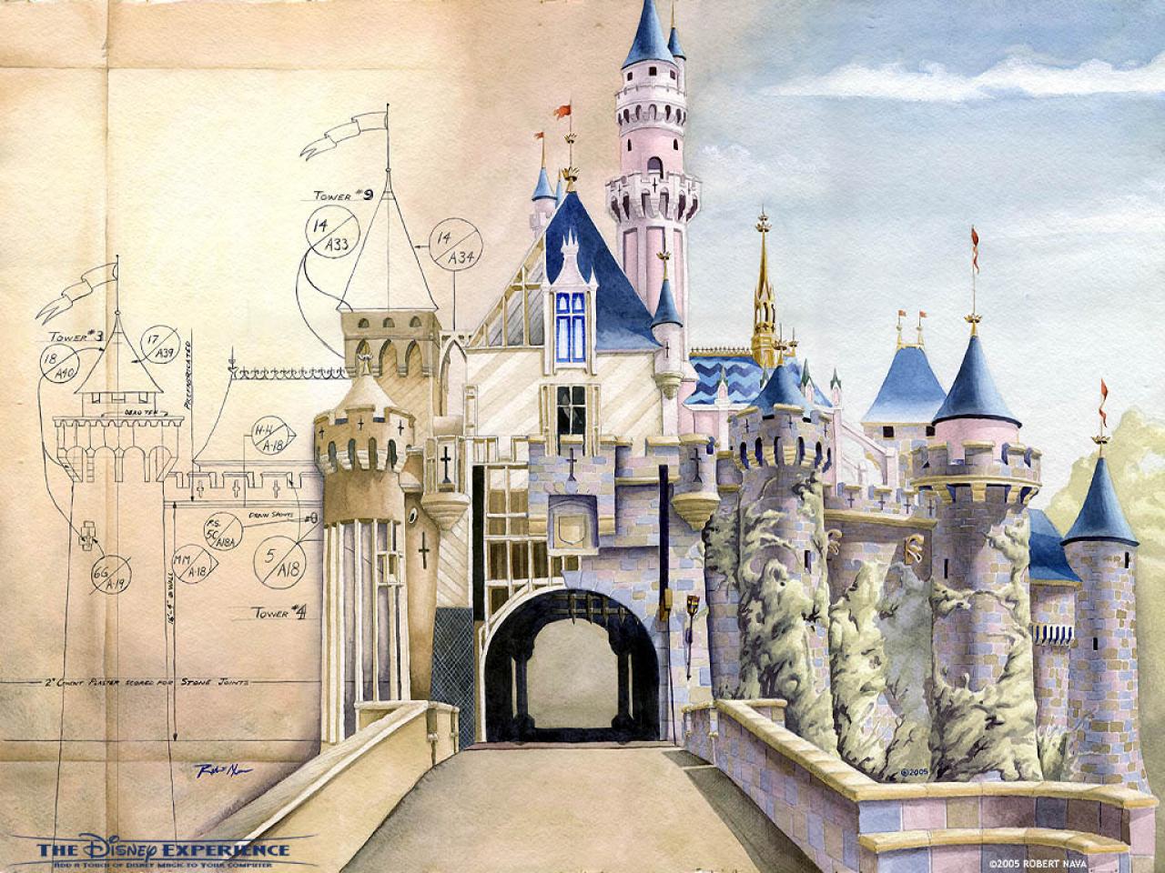 Disney Castle Cartoon Wallpapers