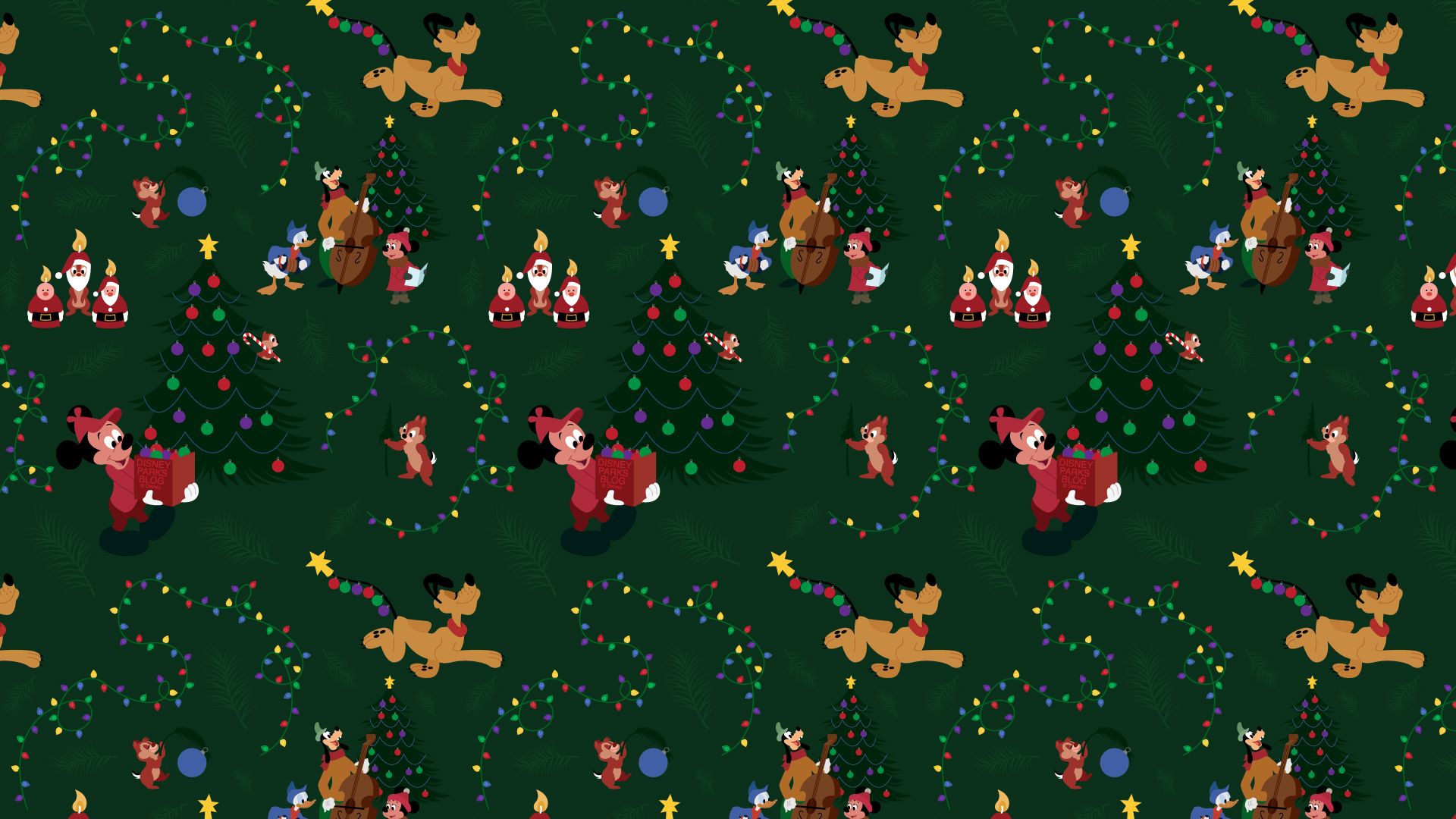 Disney Christmas Computer Wallpapers