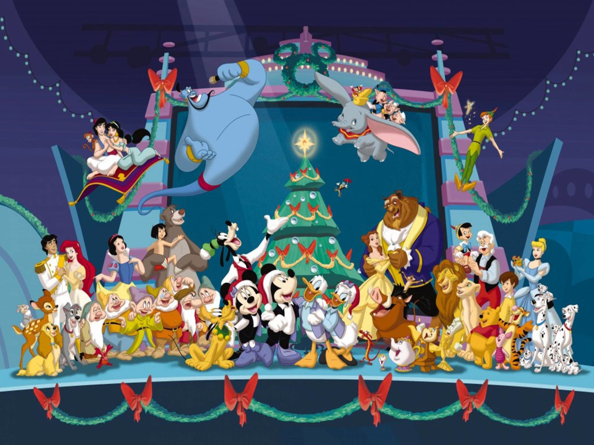 Disney Christmas Computer Wallpapers