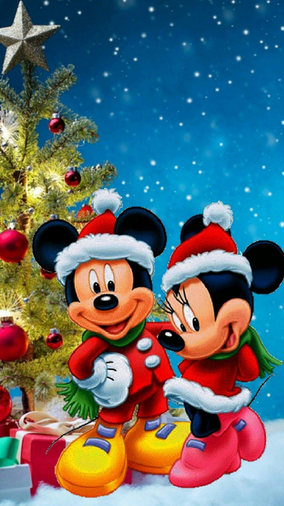 Disney Christmas Iphone Wallpapers