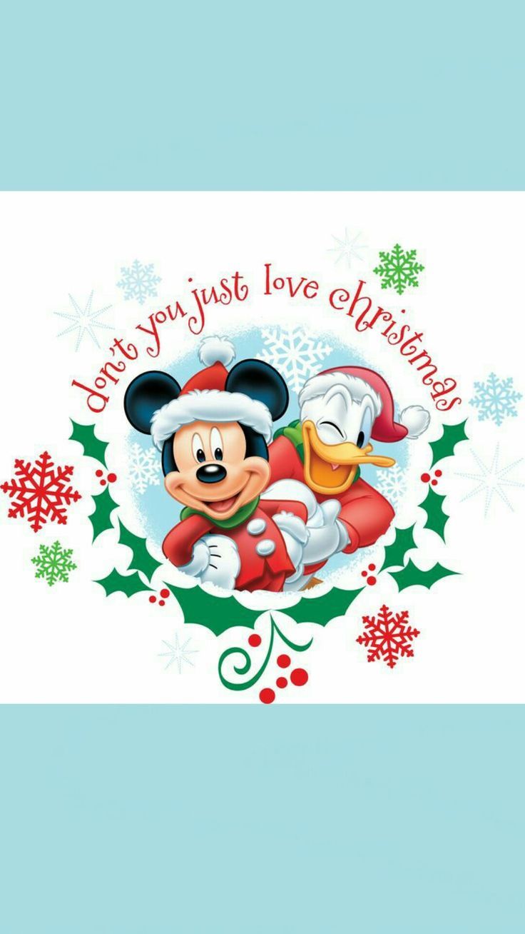 Disney Christmas Iphone Wallpapers