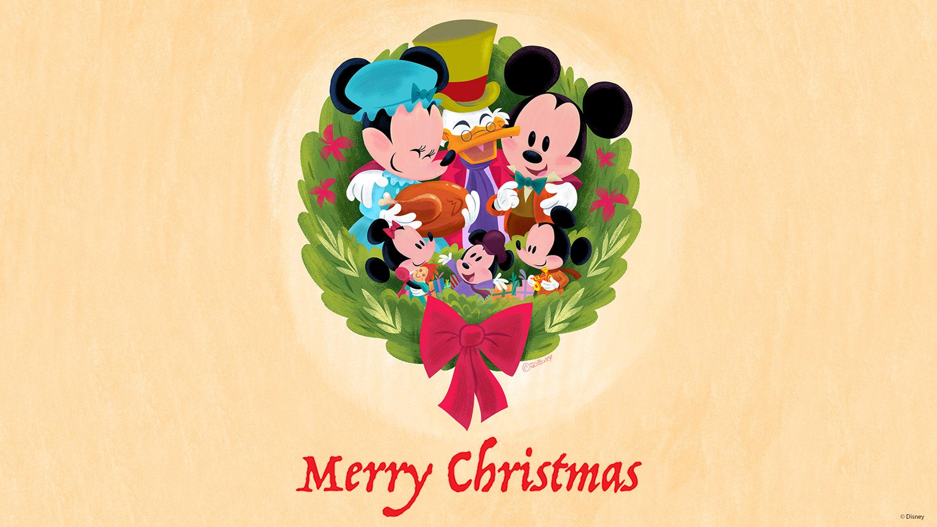 Disney Christmas Desktop Wallpapers