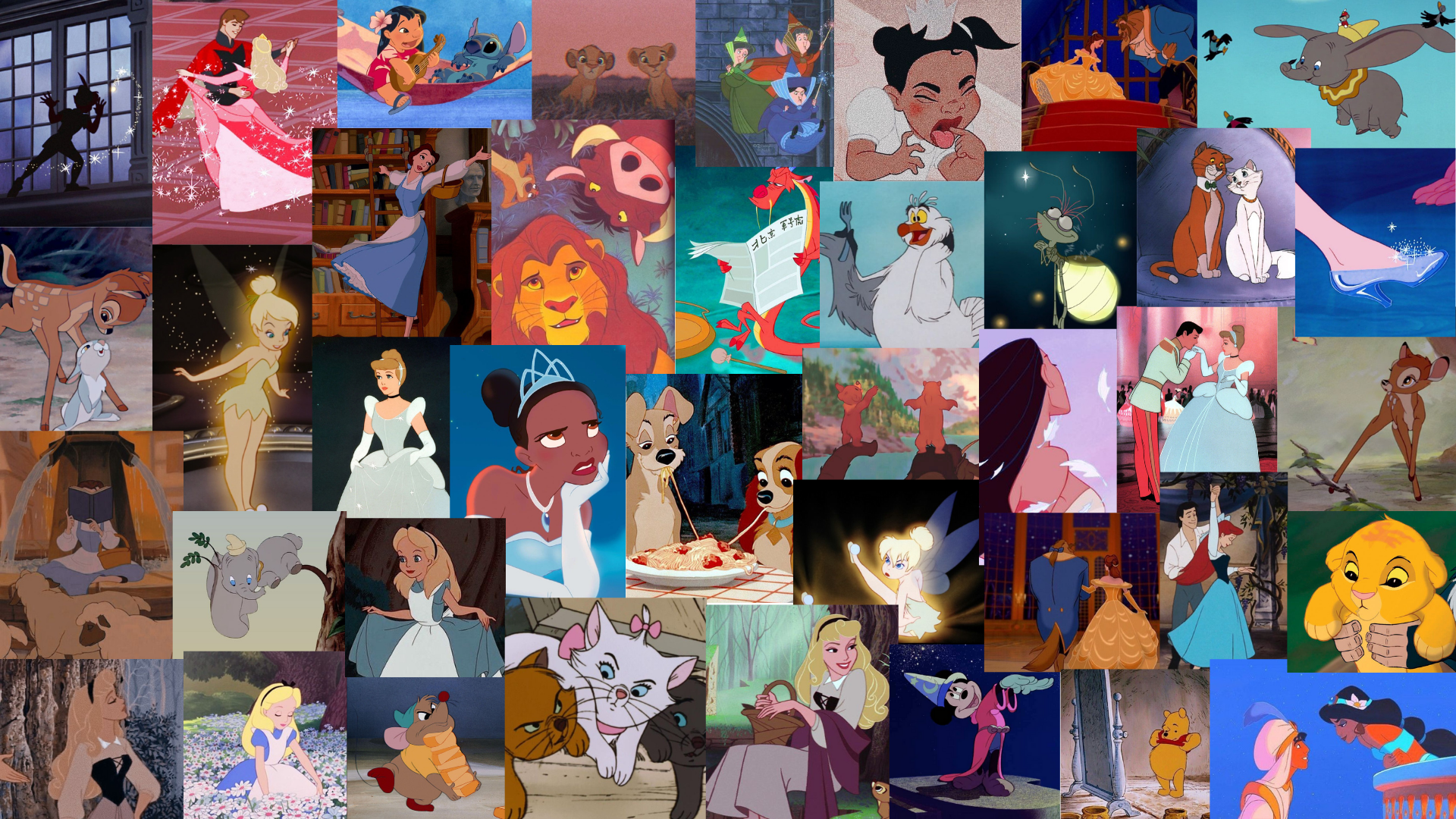 Disney Collage Wallpapers