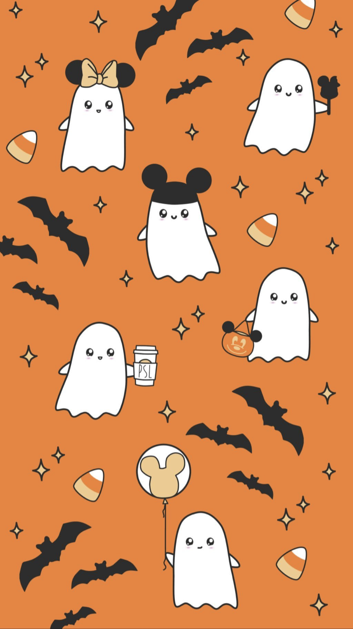 Disney Halloween Phone Wallpapers