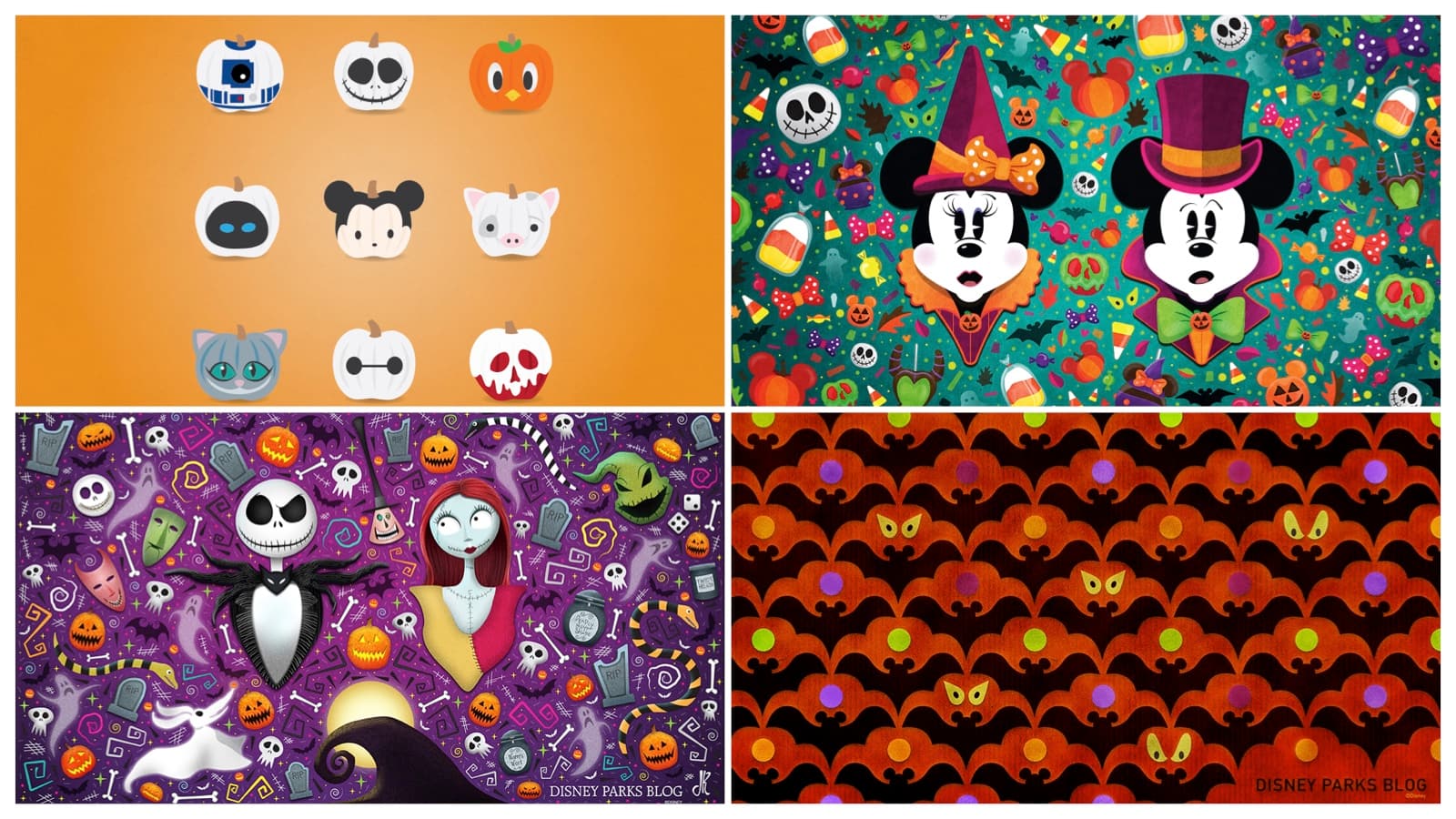 Disney Halloween Phone Wallpapers