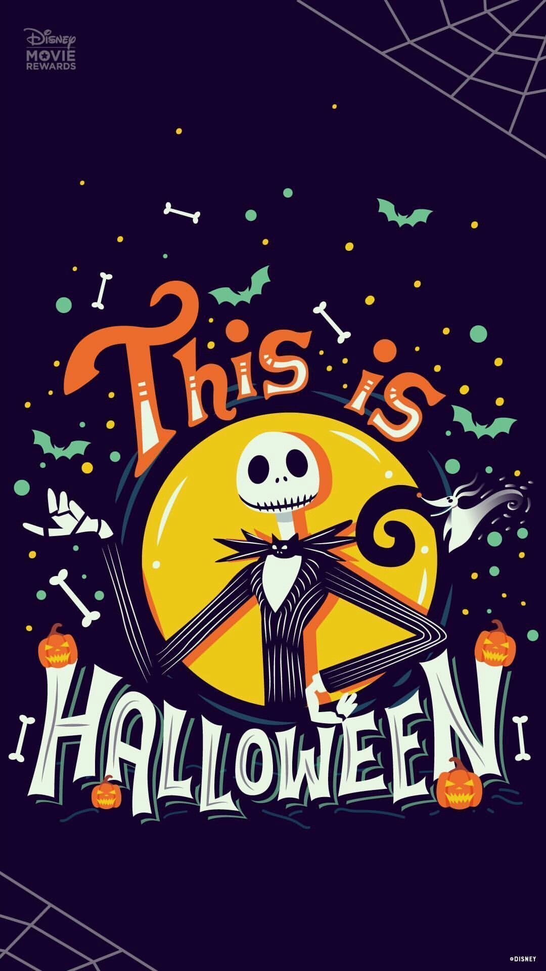 Disney Halloween Phone Wallpapers