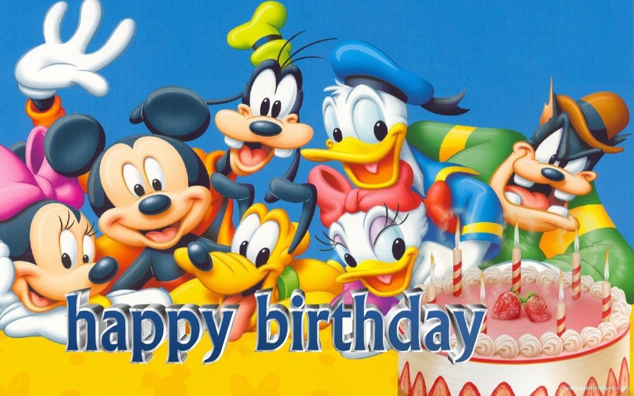 Disney Happy Birthday Images Wallpapers