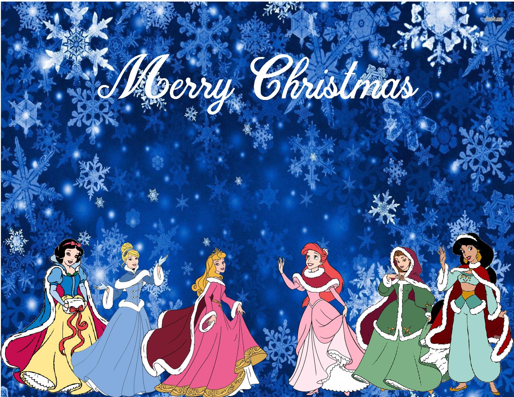 Disney Princess Christmas Wallpapers