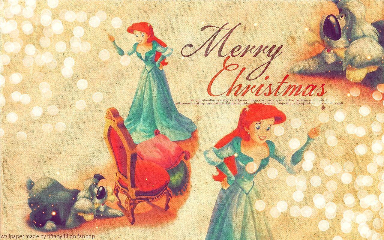 Disney Princess Christmas Wallpapers