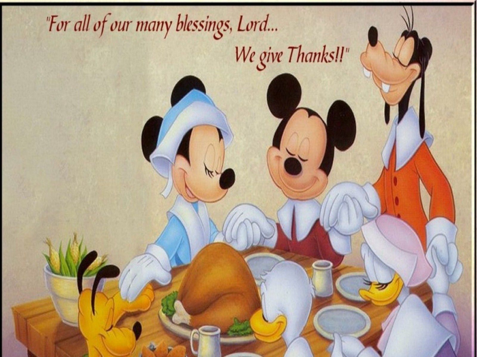 Disney Thanksgiving Wallpapers