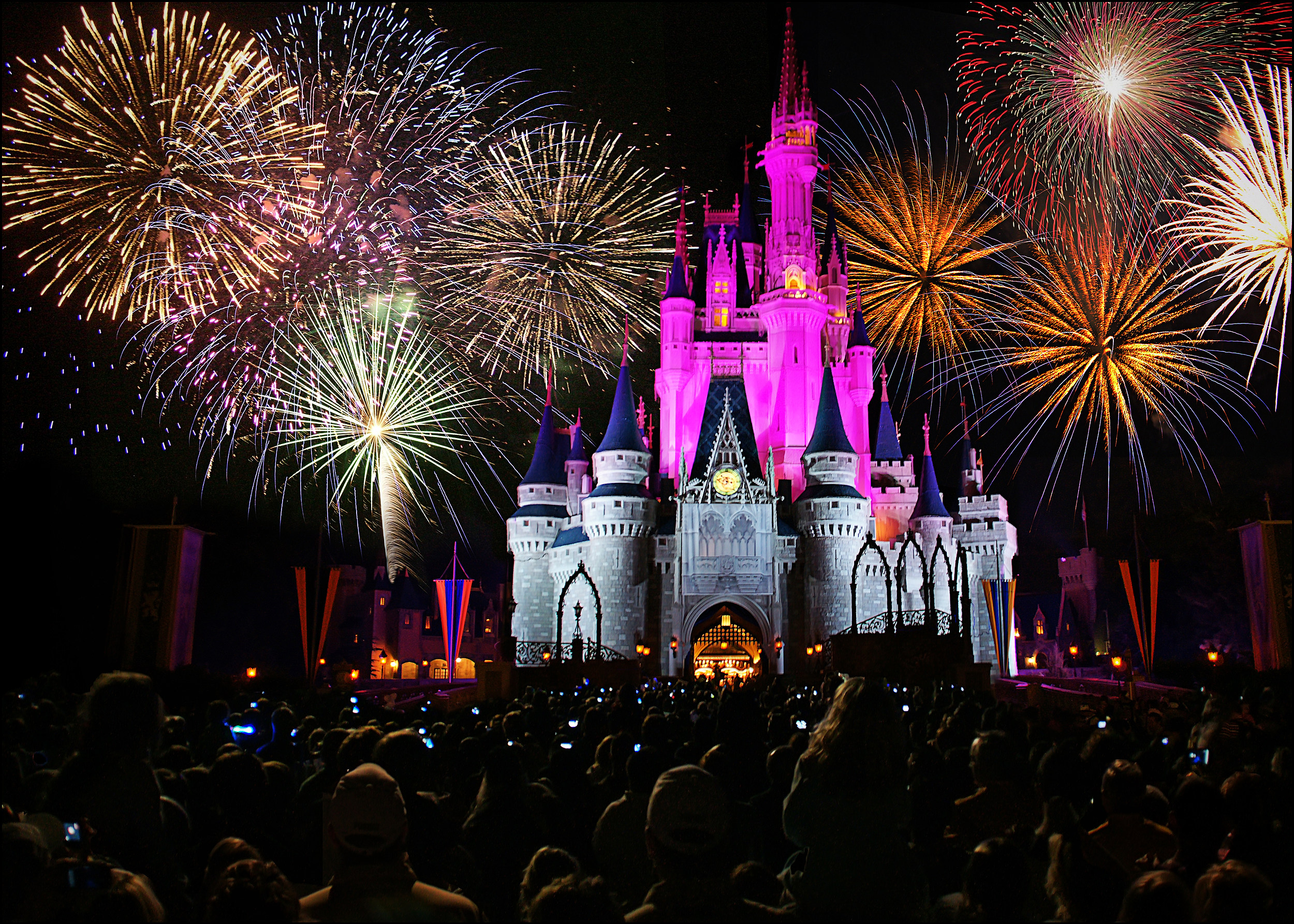 Disney World Fireworks Wallpapers