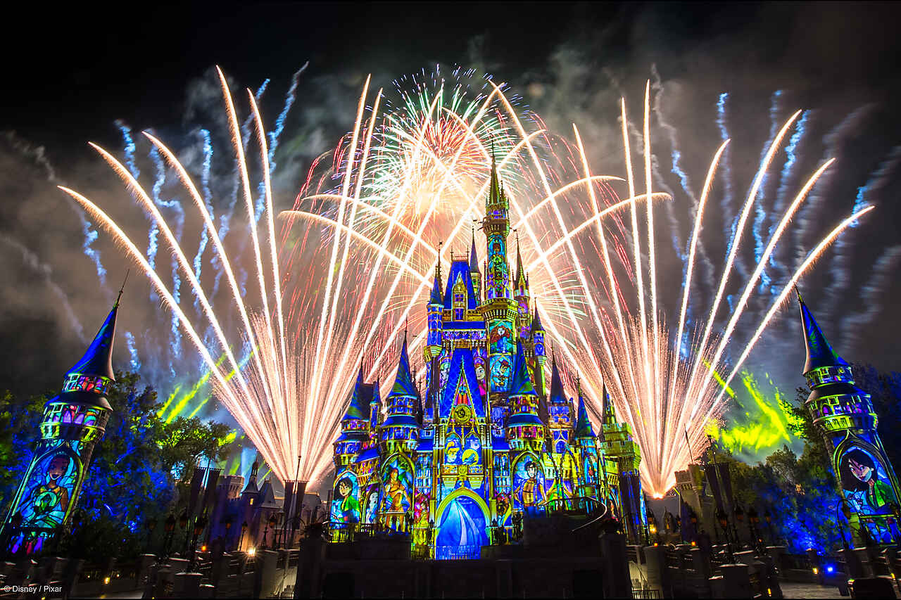 Disney World Fireworks Wallpapers