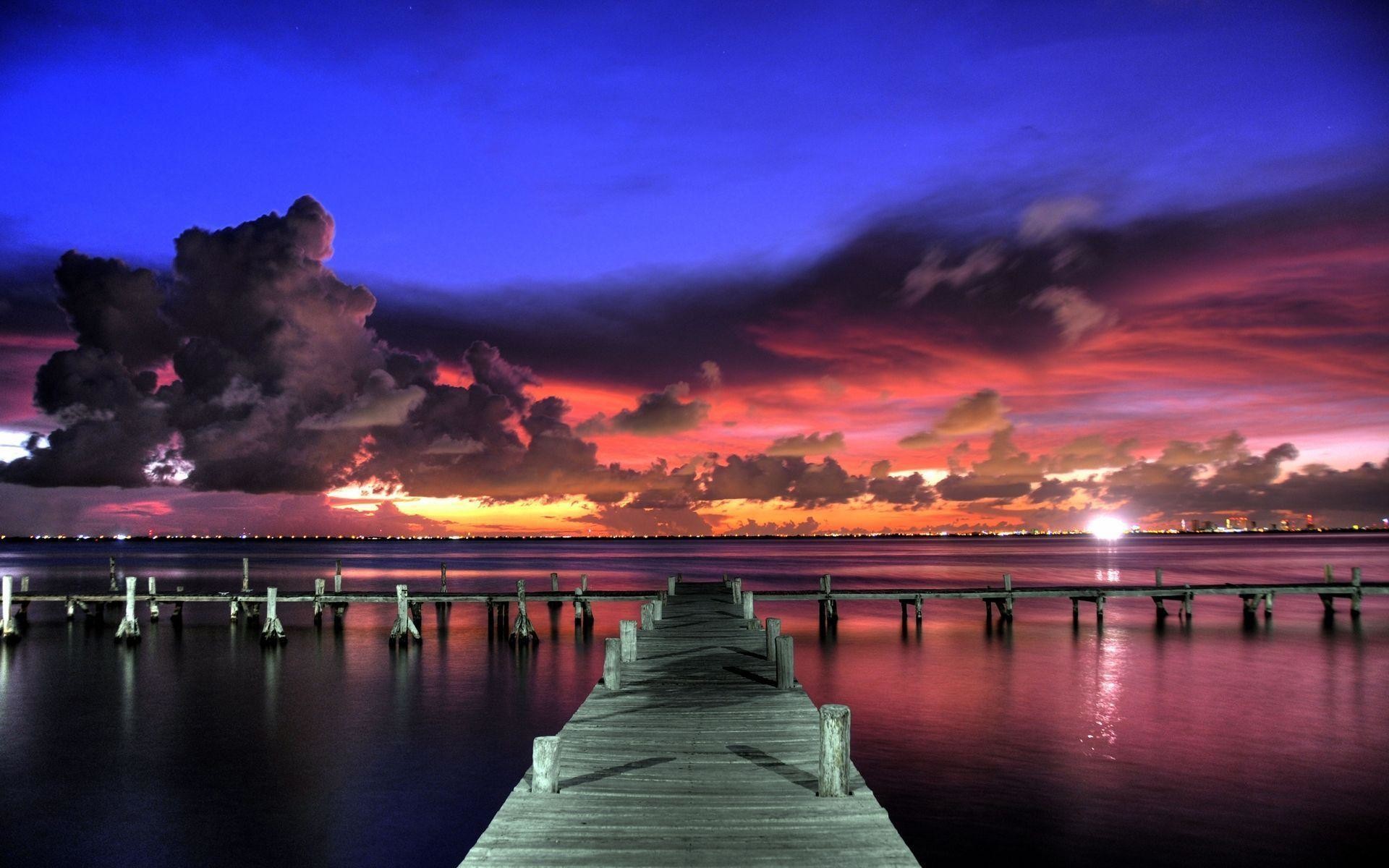 Dock Sunset Wallpapers