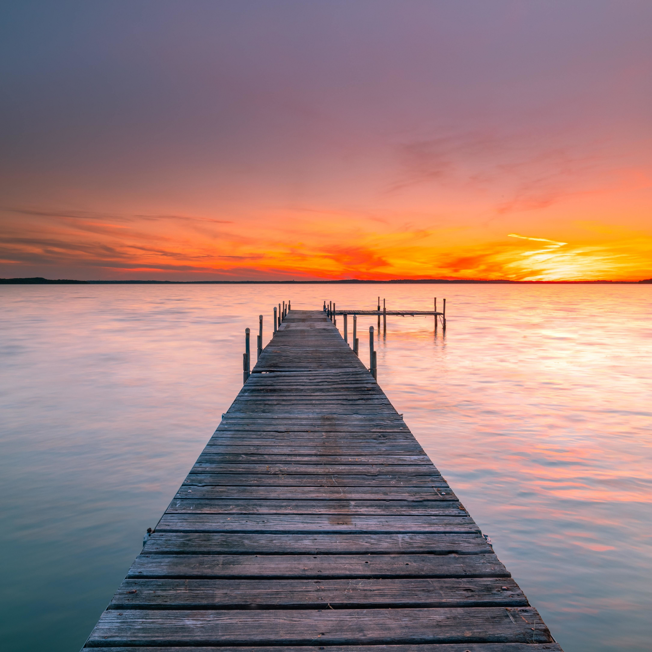 Dock Sunset Pictures Wallpapers