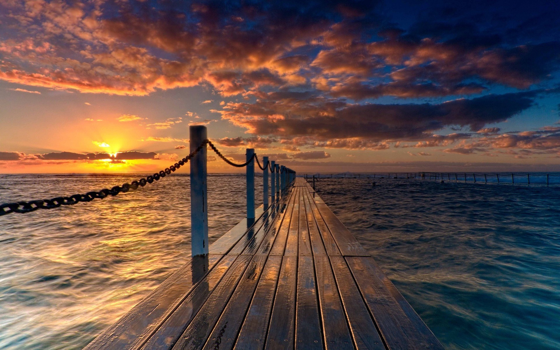 Dock Sunset Pictures Wallpapers