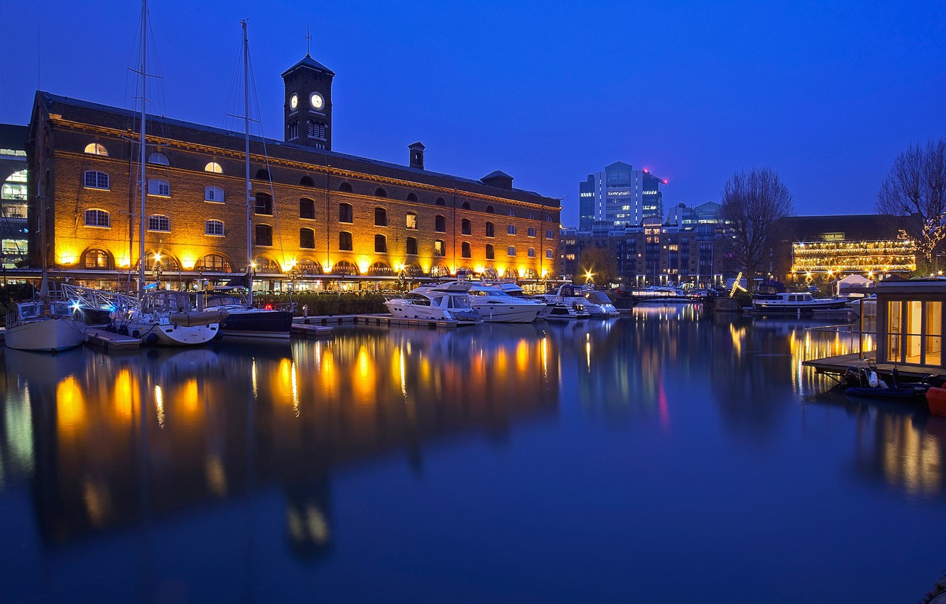 Docks At Night Wallpapers