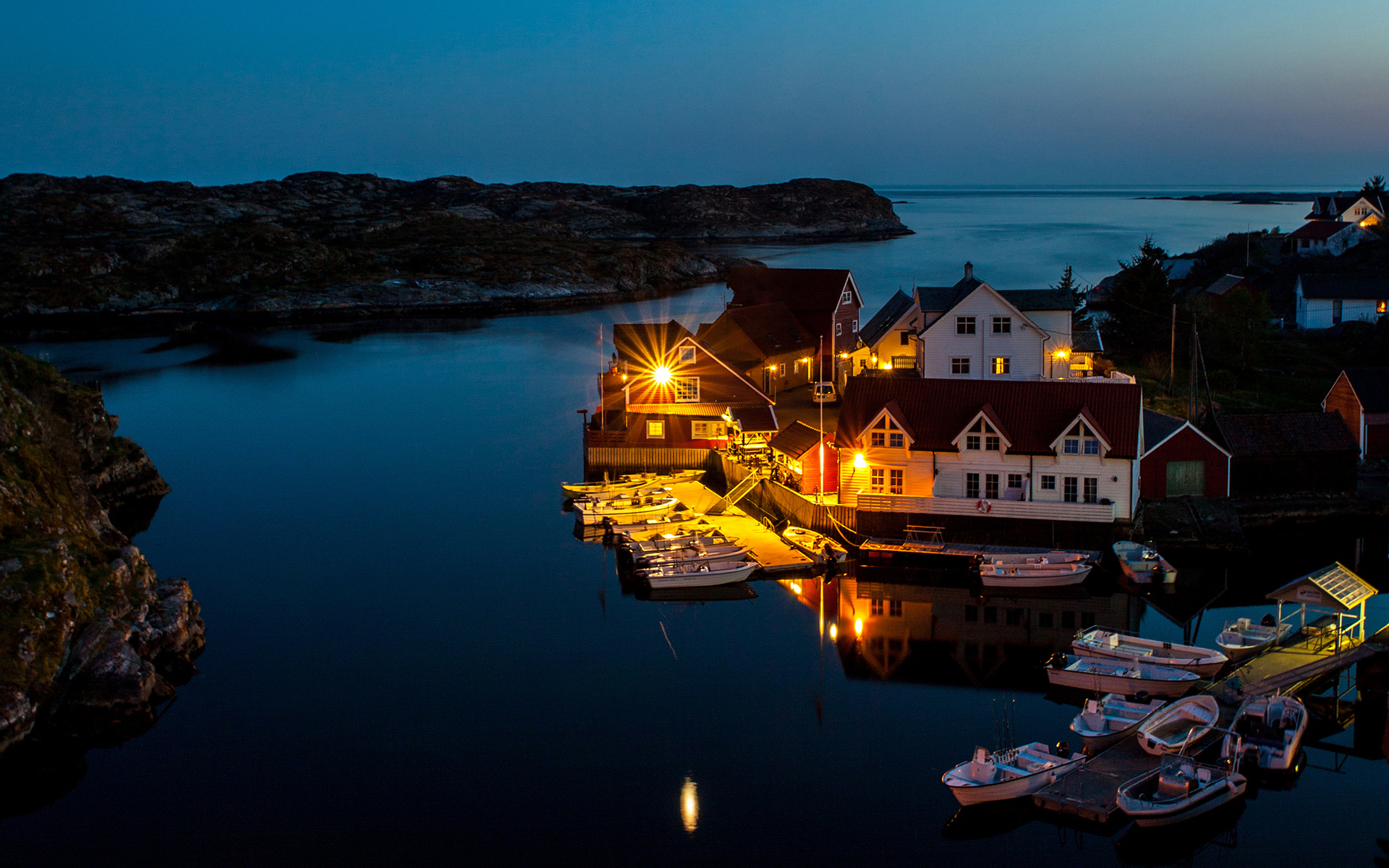 Docks At Night Wallpapers