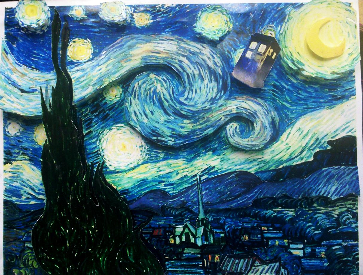 Doctor Who Starry Night Wallpapers