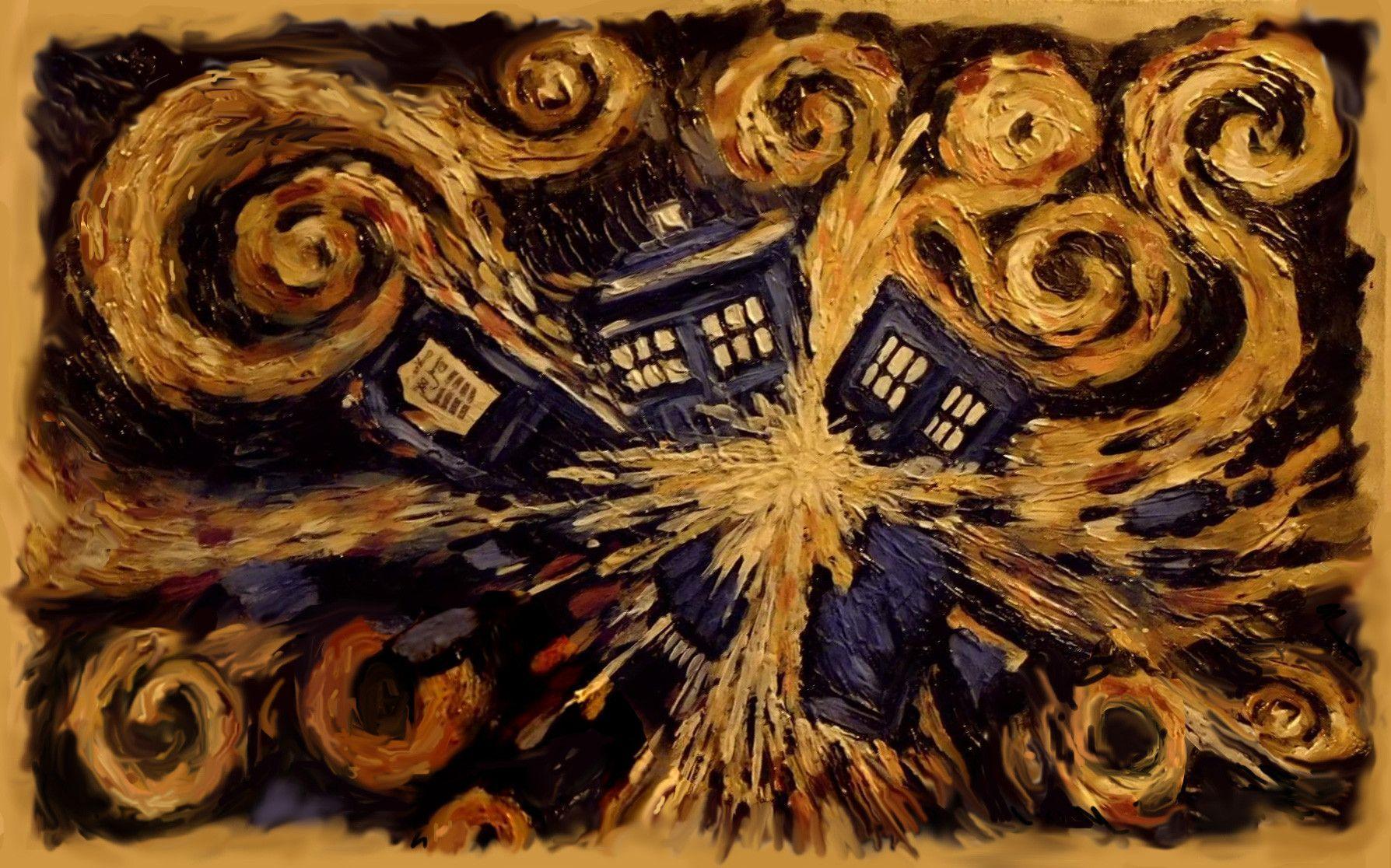 Doctor Who Starry Night Wallpapers