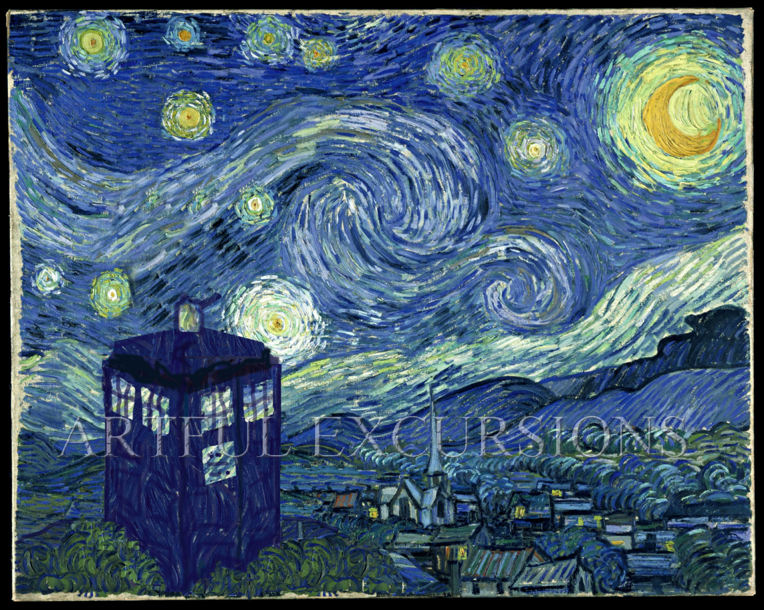 Doctor Who Starry Night Wallpapers